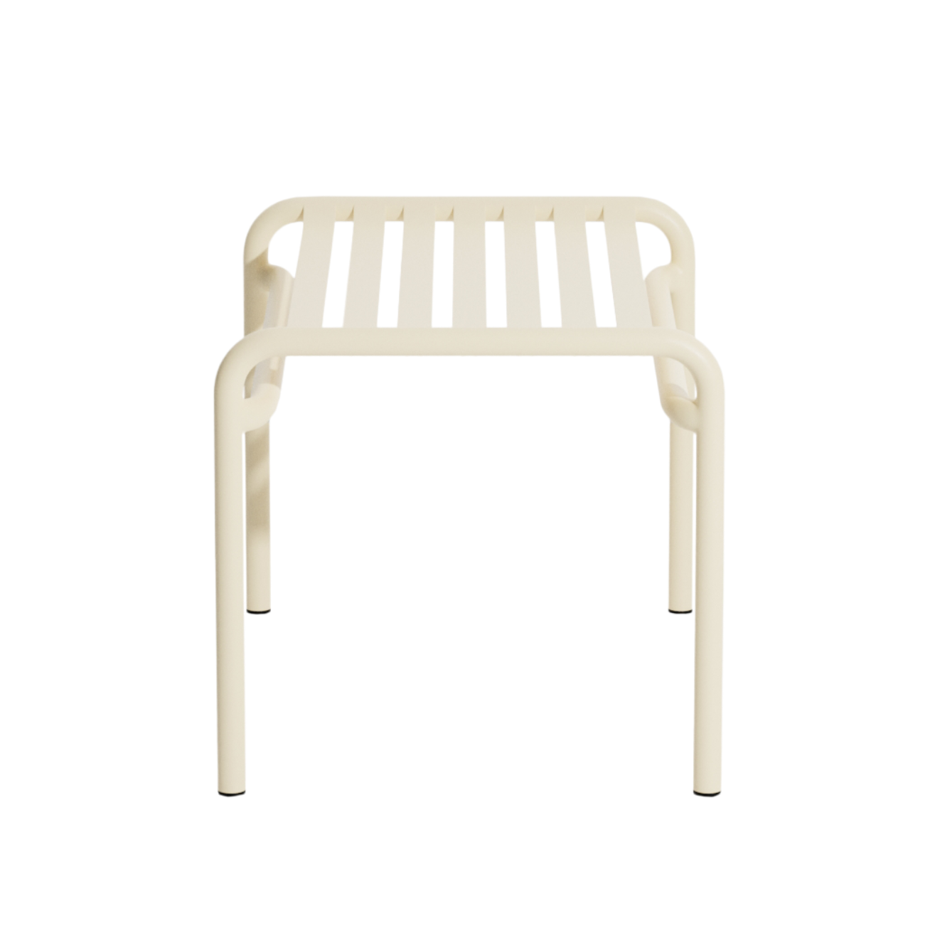 WEEK-END Garden Ottoman in Ivory