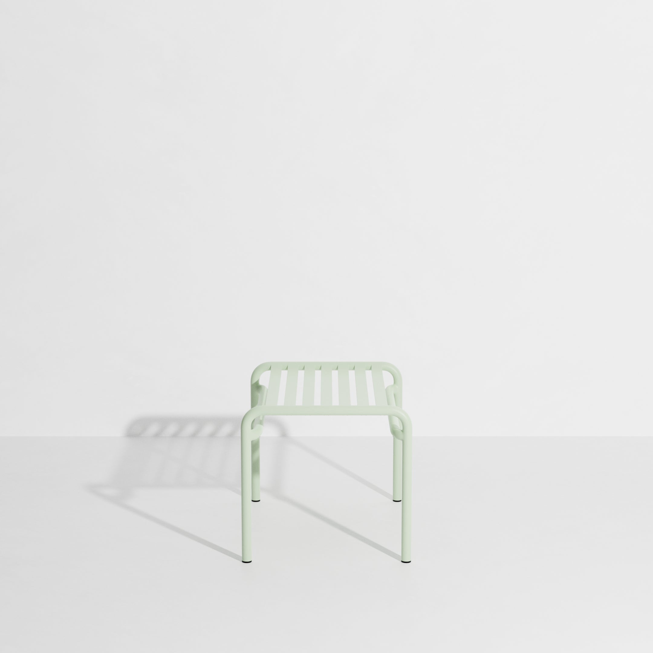WEEK-END pastel green garden footrest