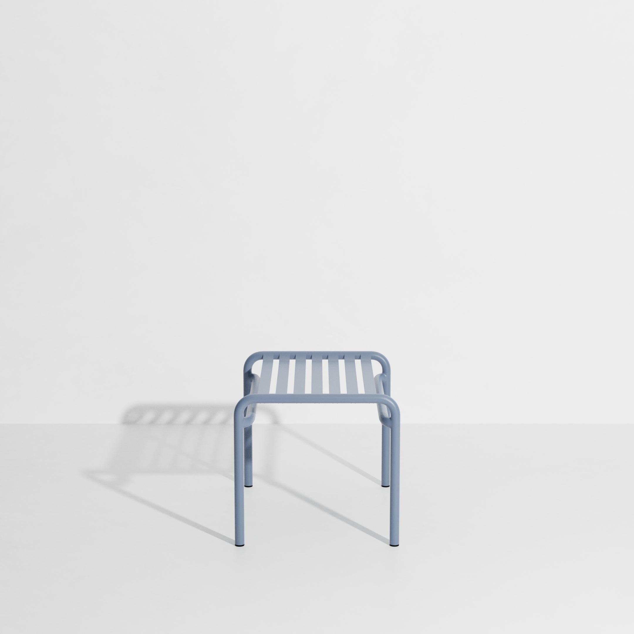 WEEK-END garden footstool in dove blue