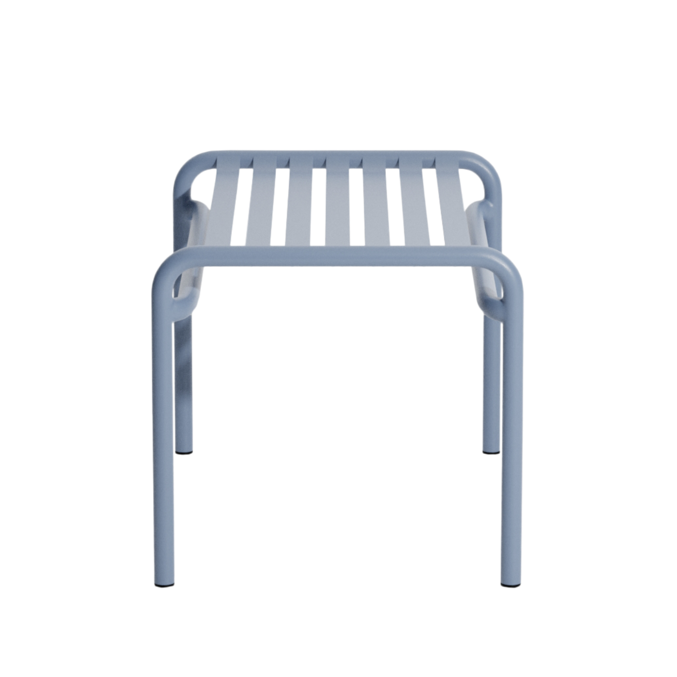 WEEK-END garden footstool in dove blue