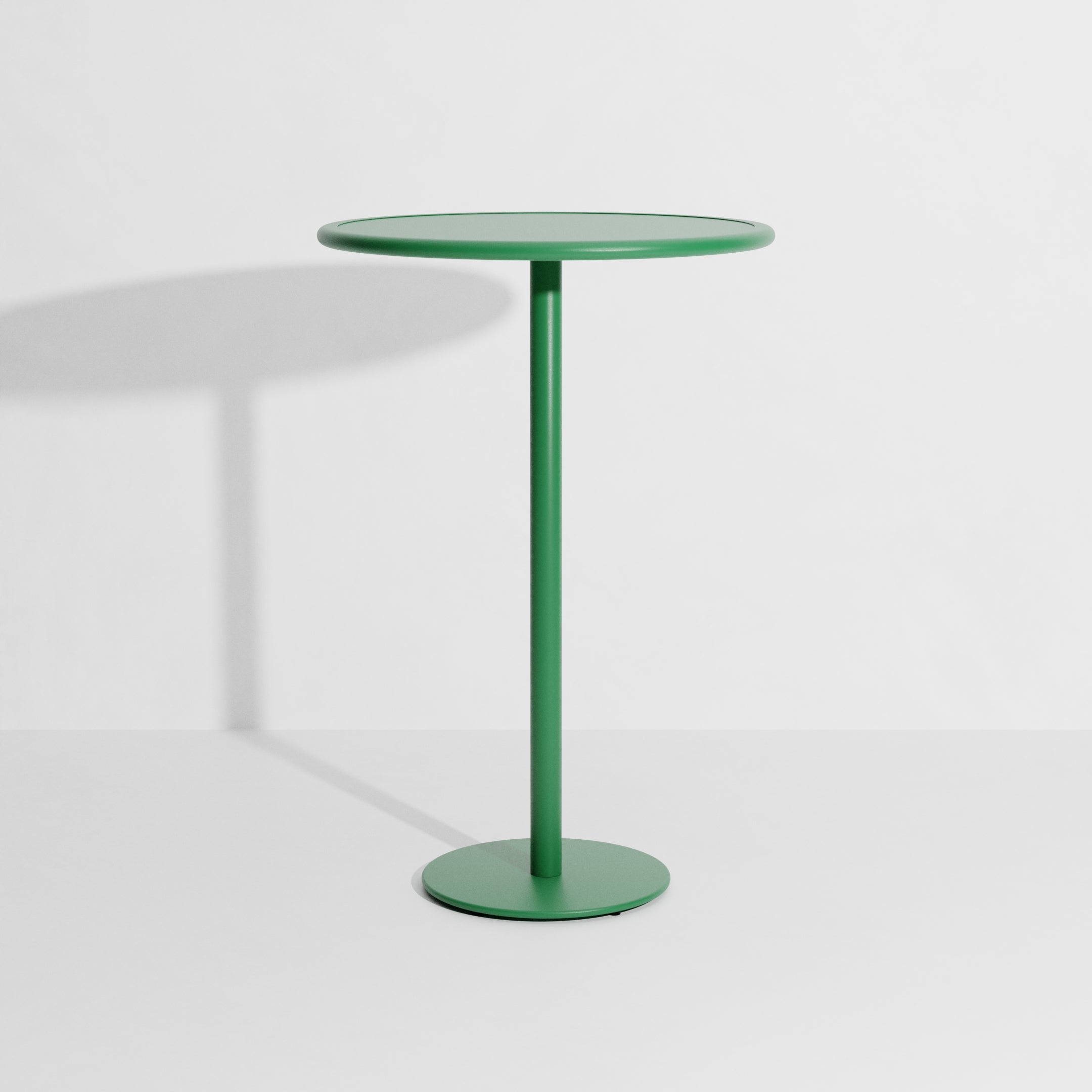 WEEK-END Round Garden Table in Deep Green