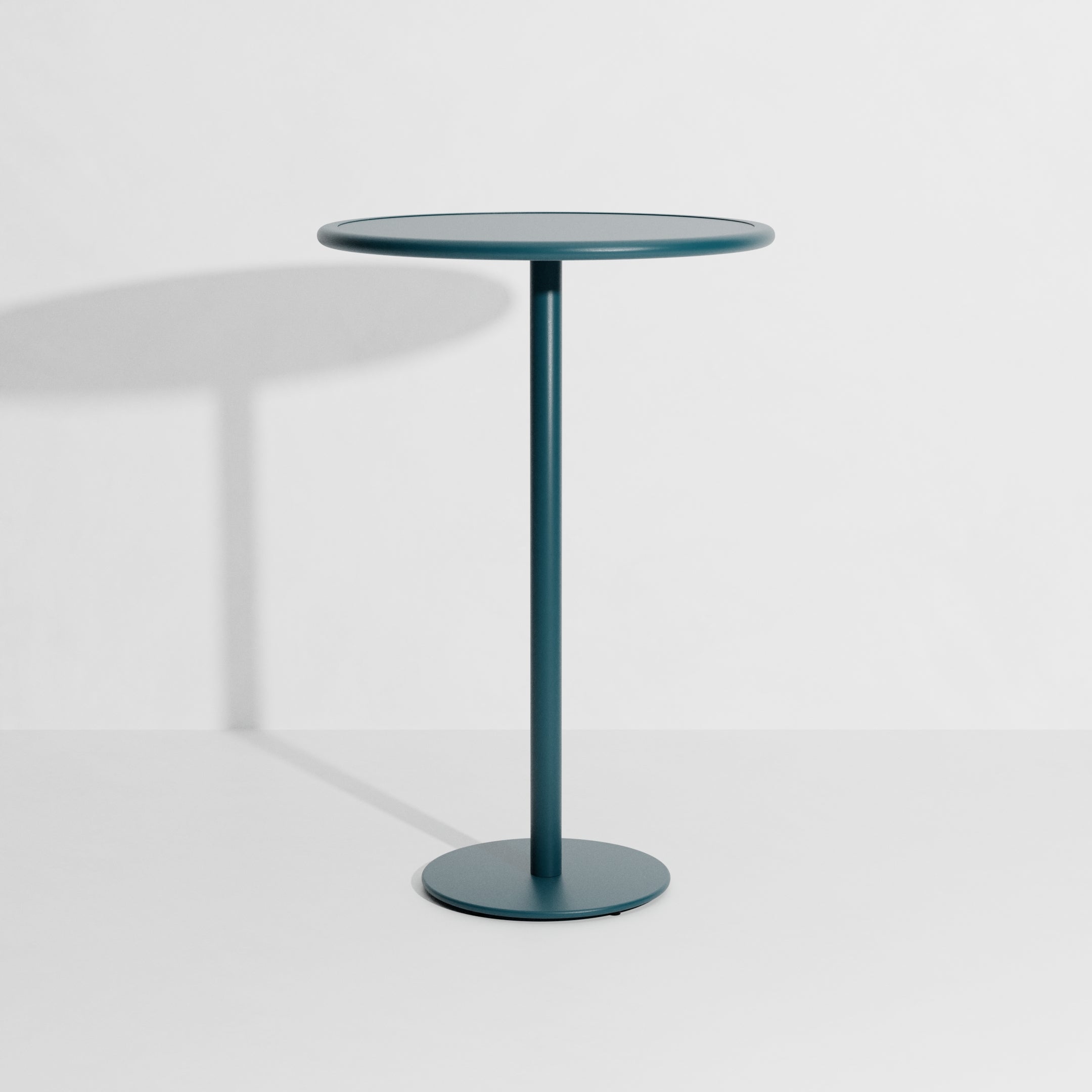 WEEK-END Oceanic Blue Round Garden Table