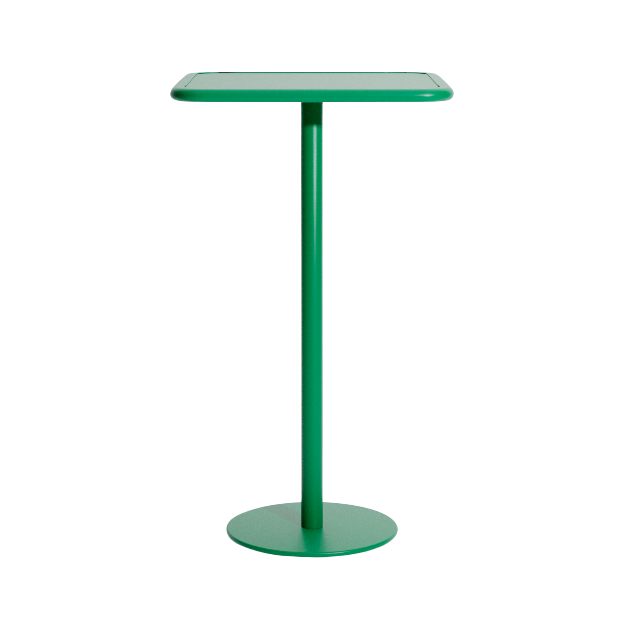 WEEK-END square garden table in deep green