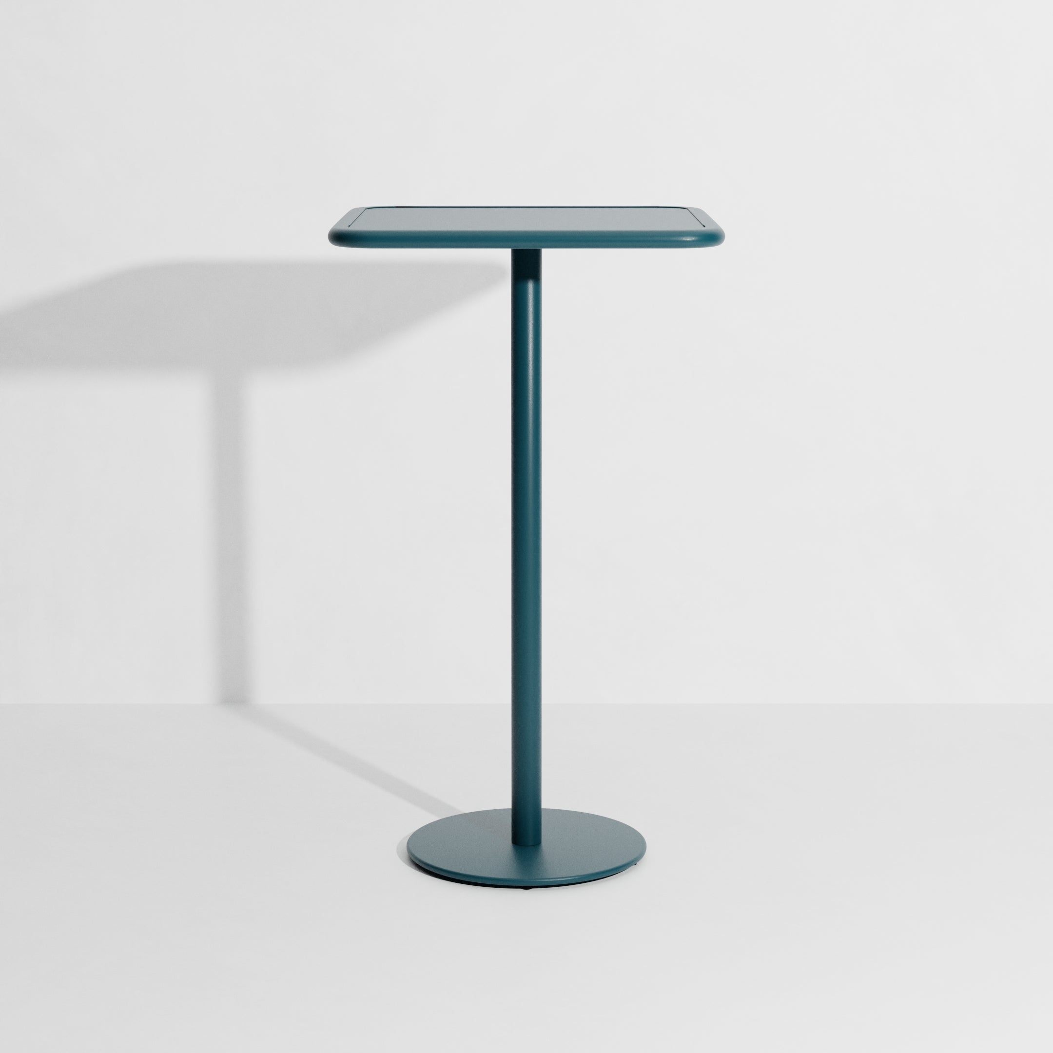WEEK-END Square Garden Table in Ocean Blue