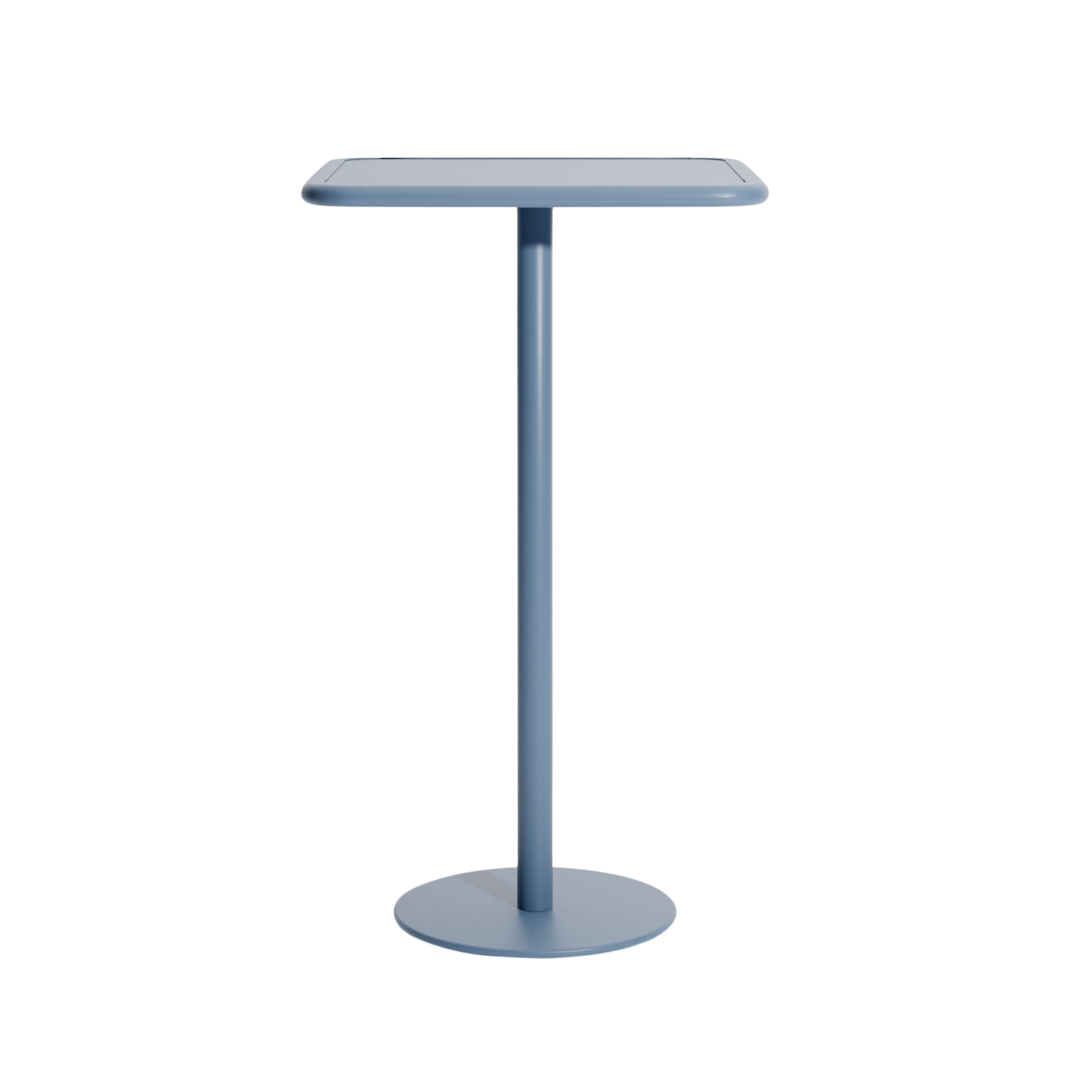 WEEK-END square garden table in dove blue