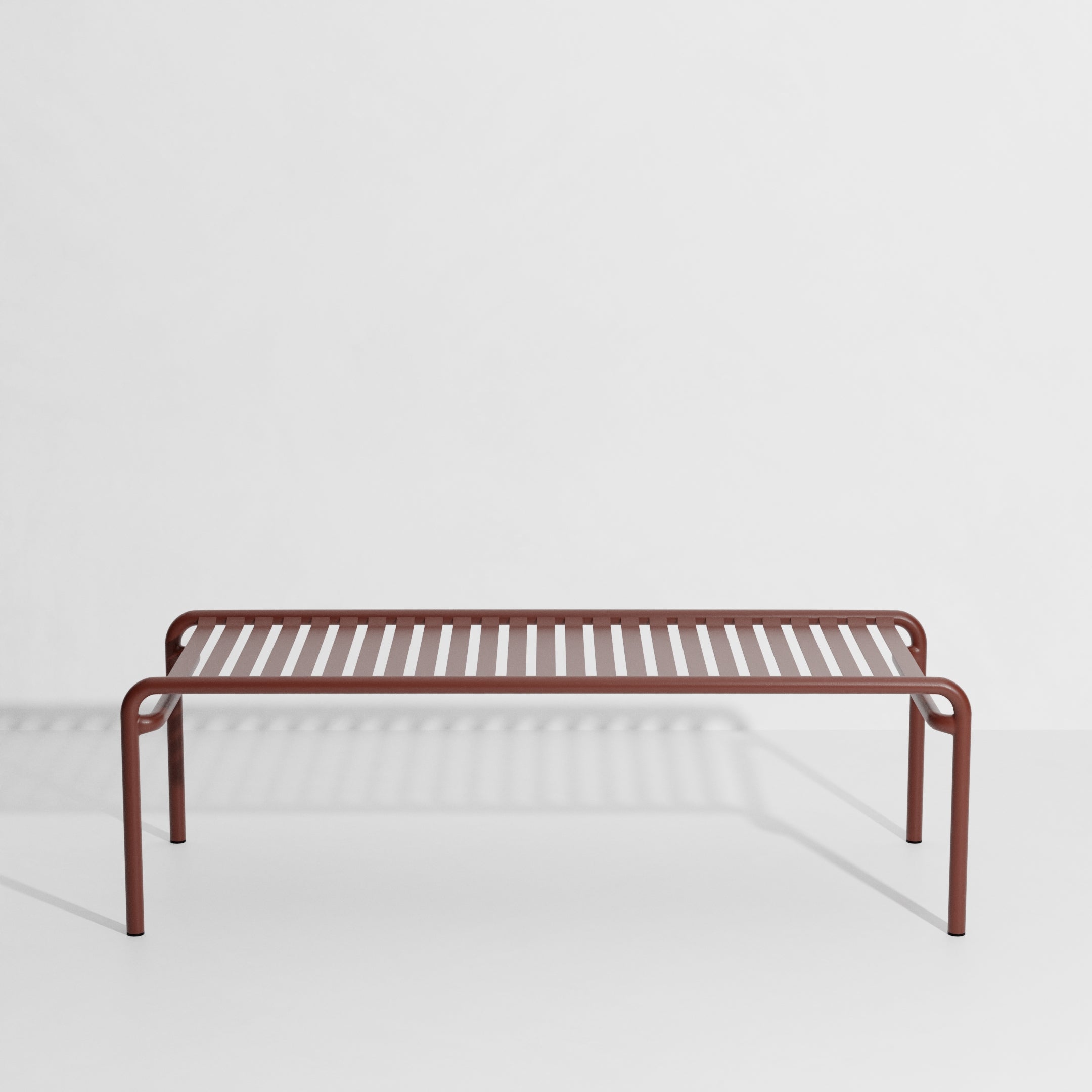 WEEK-END Outdoor Coffee Table in Red-Brown
