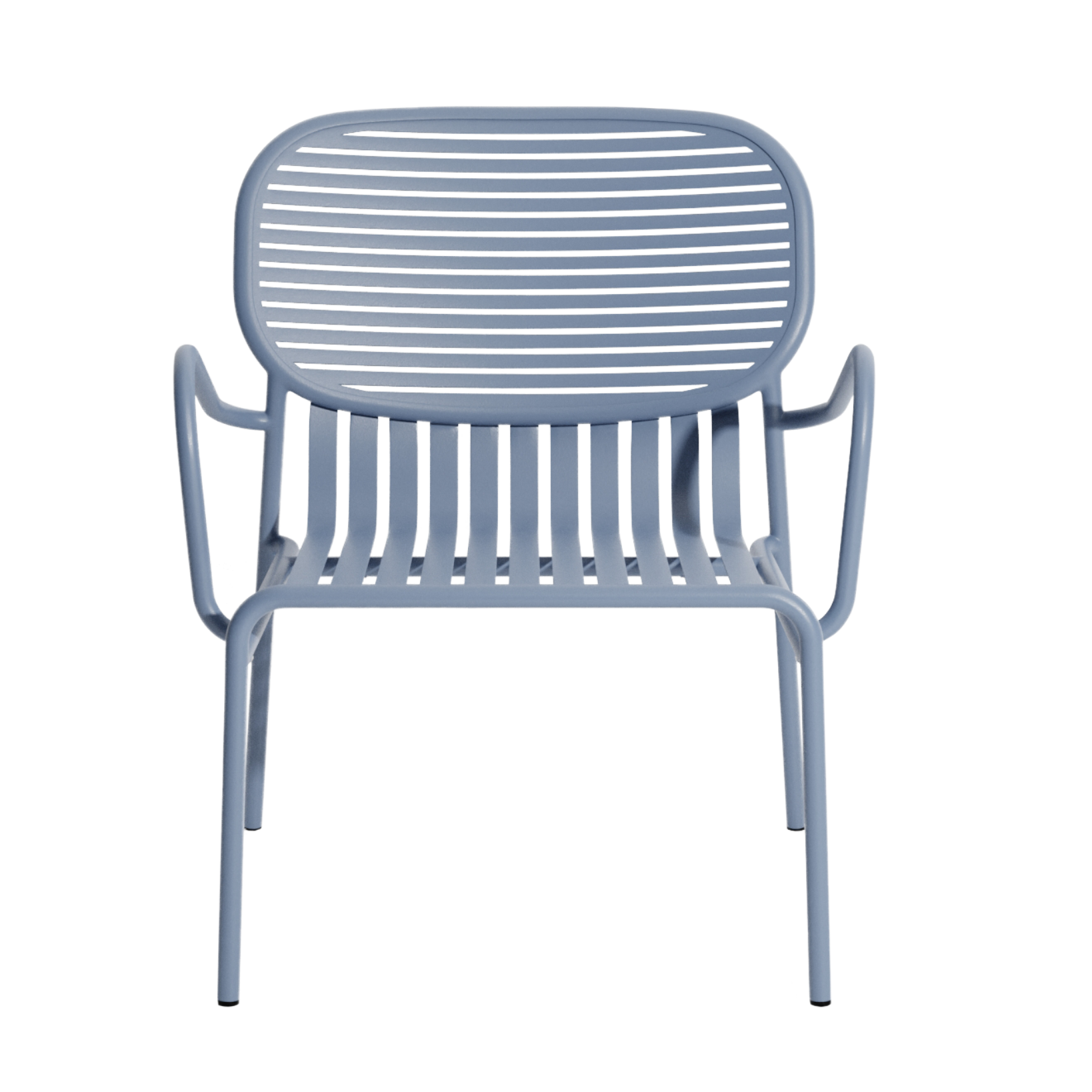 WEEK-END garden armchair in dove blue