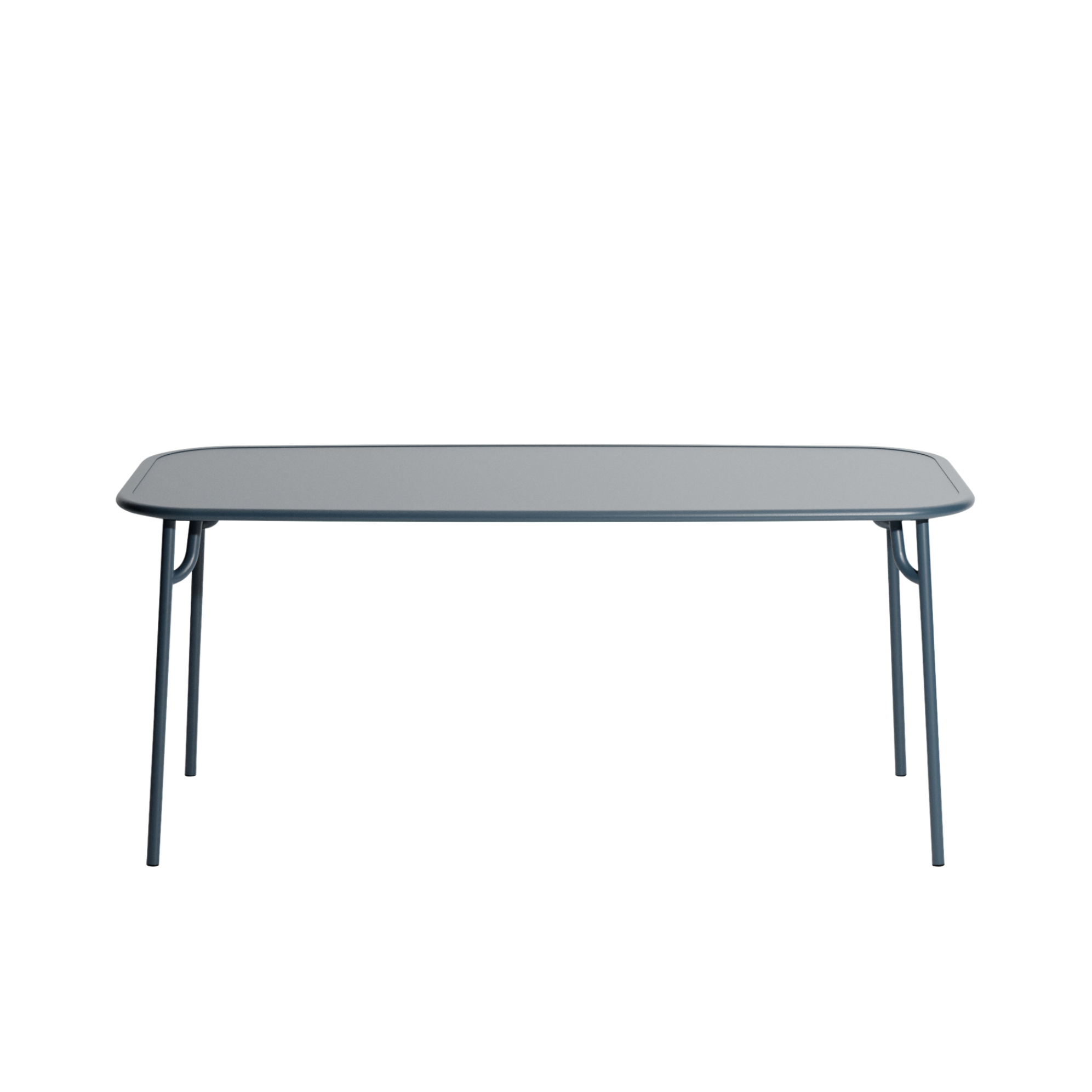 WEEK-END garden table in gray-blue