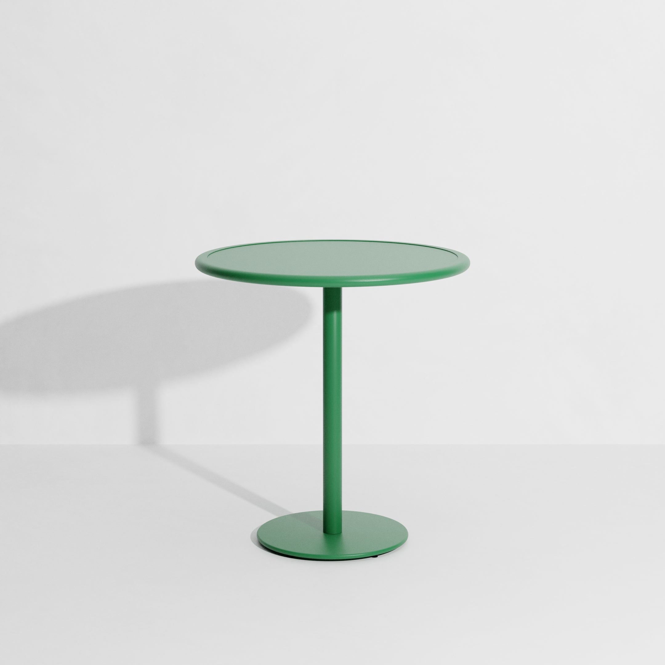 WEEK-END Round Garden Table in Deep Green