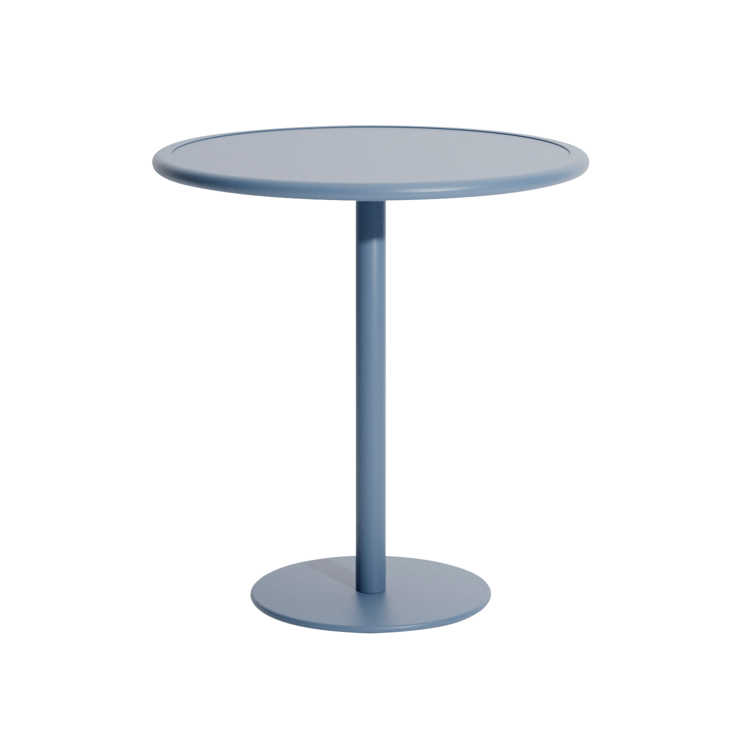 WEEK-END Round Garden Table in Dove Blue