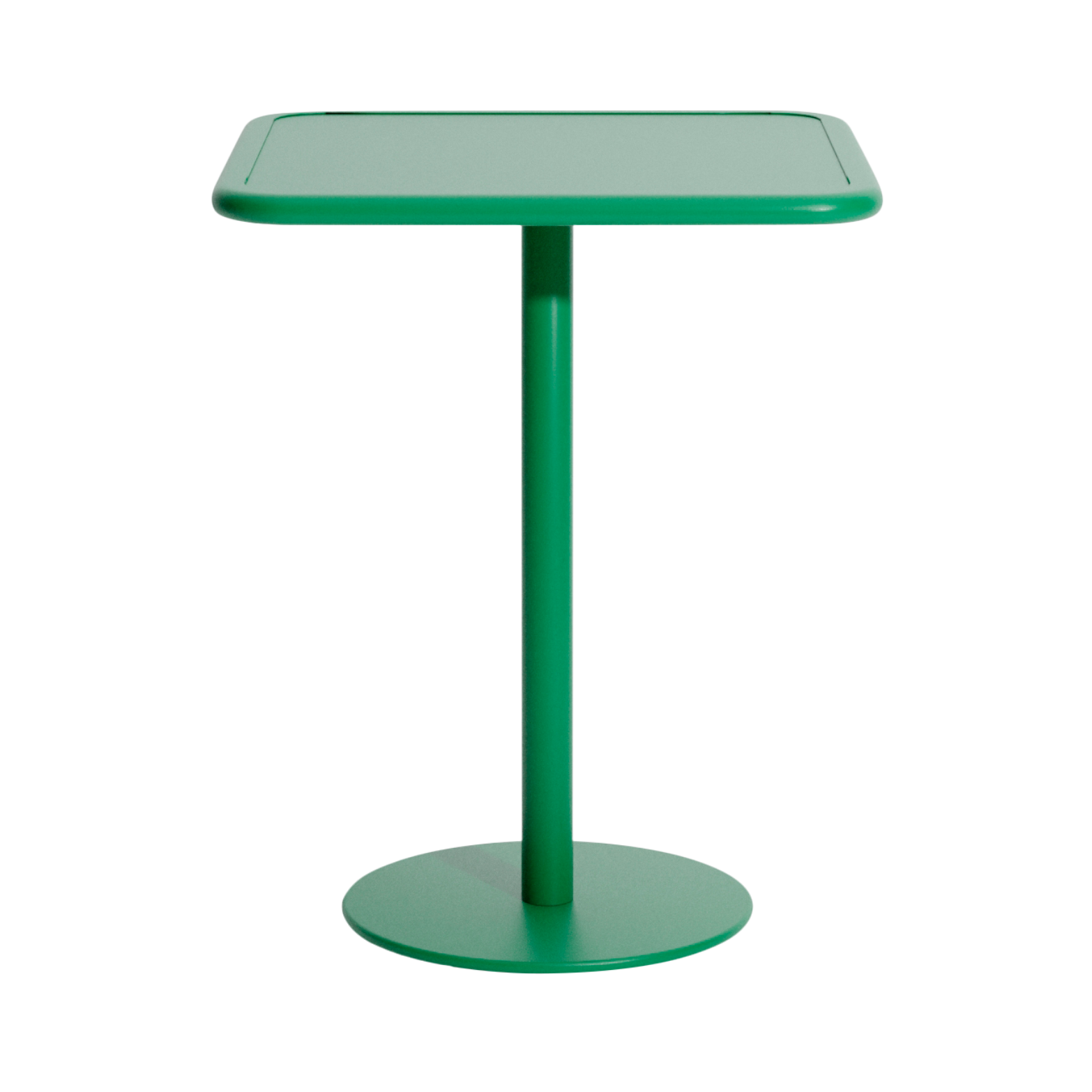 WEEK-END square garden table in deep green