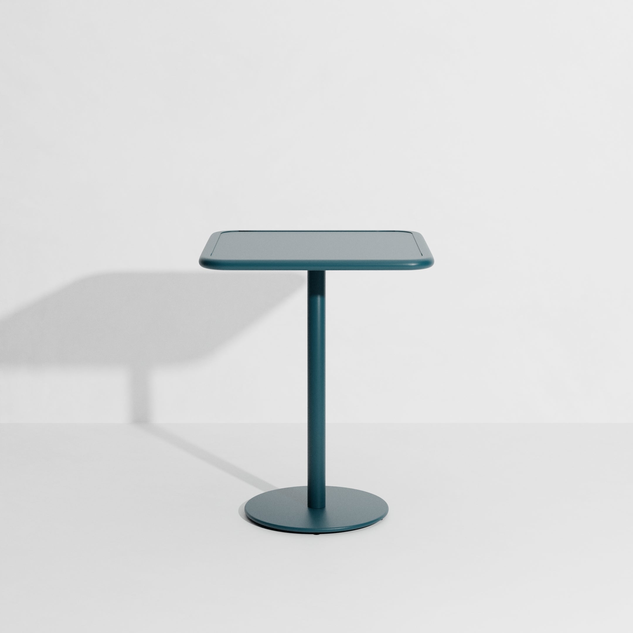 WEEK-END Square Garden Table in Ocean Blue