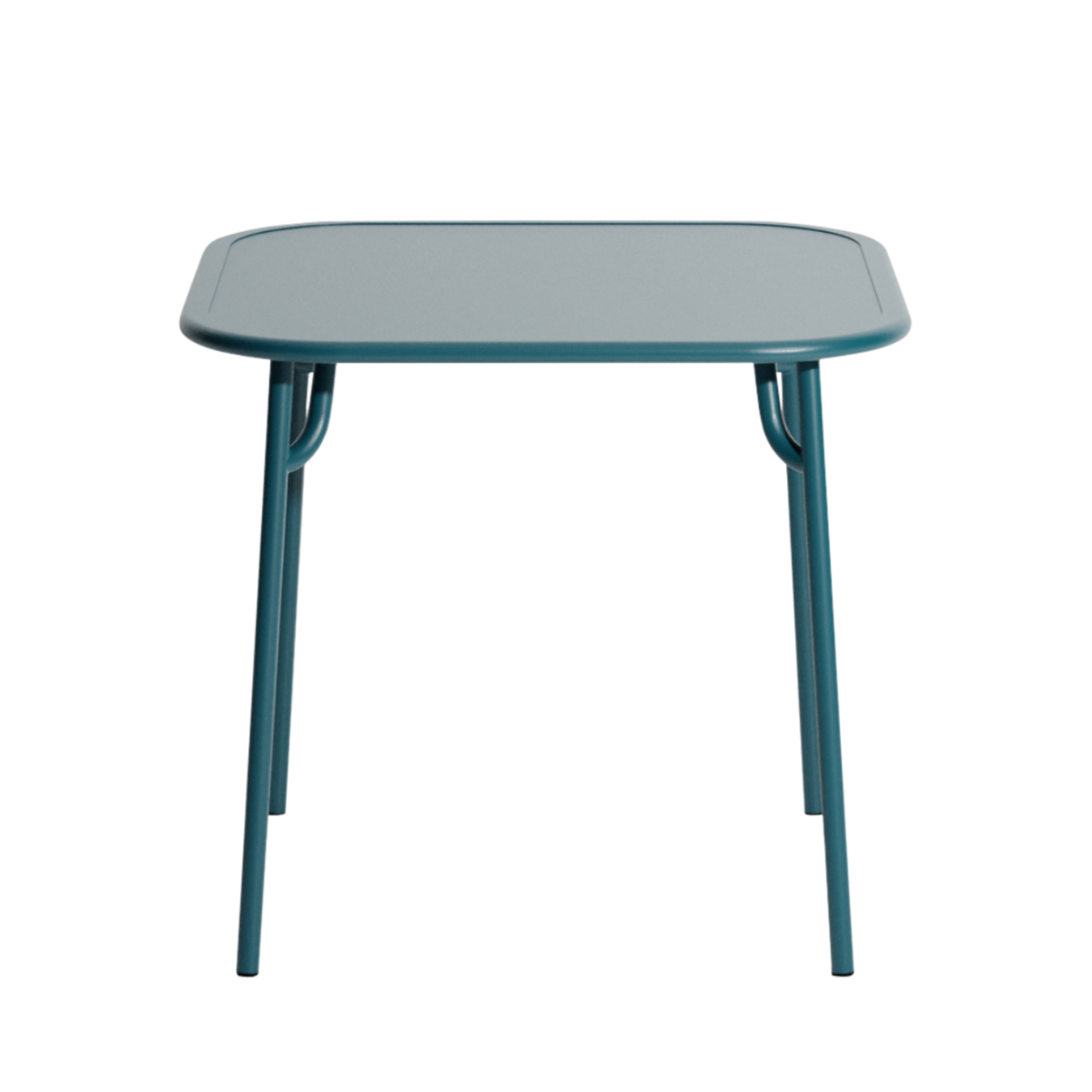 WEEK-END Square Garden Table in Ocean Blue