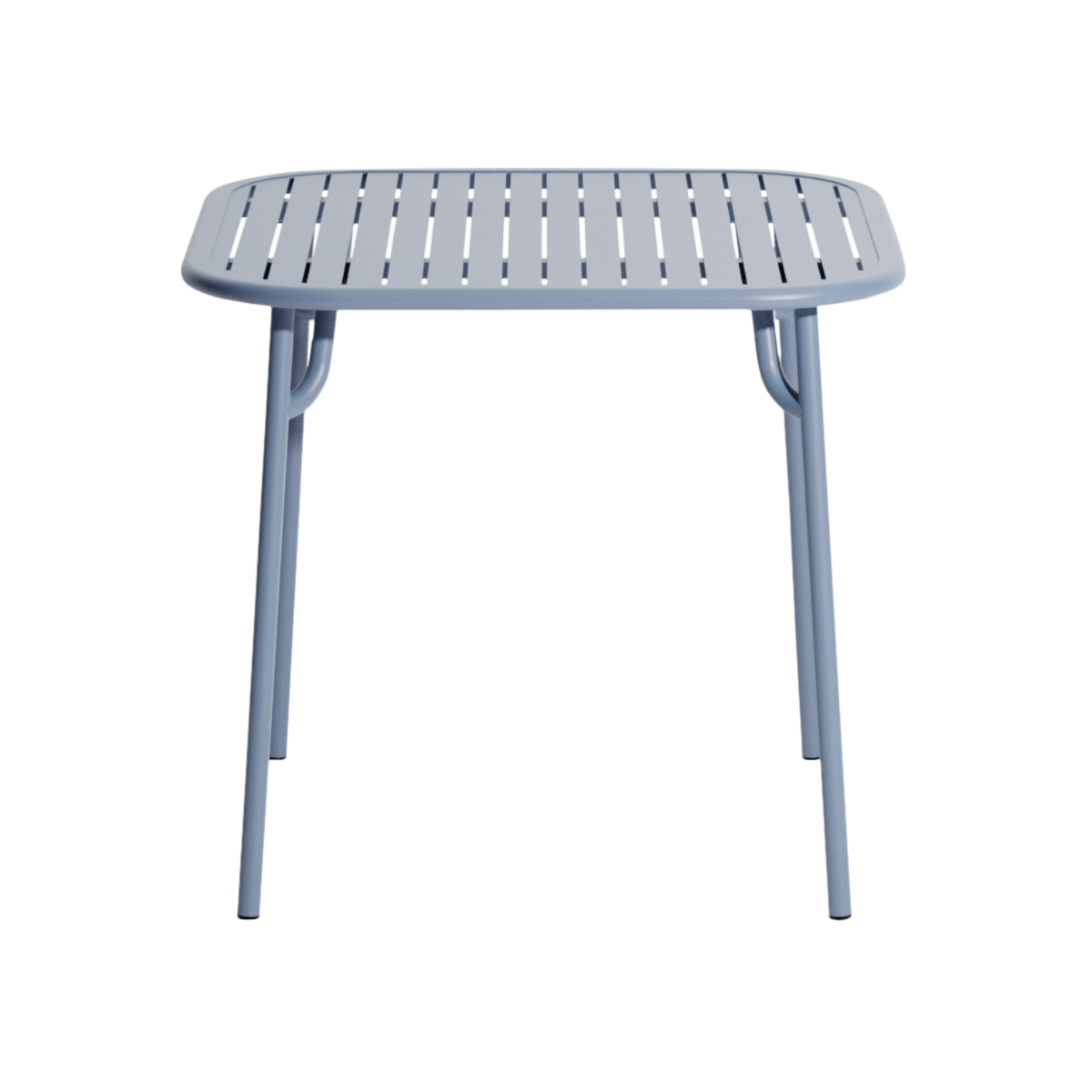 WEEK-END square garden table in dove blue