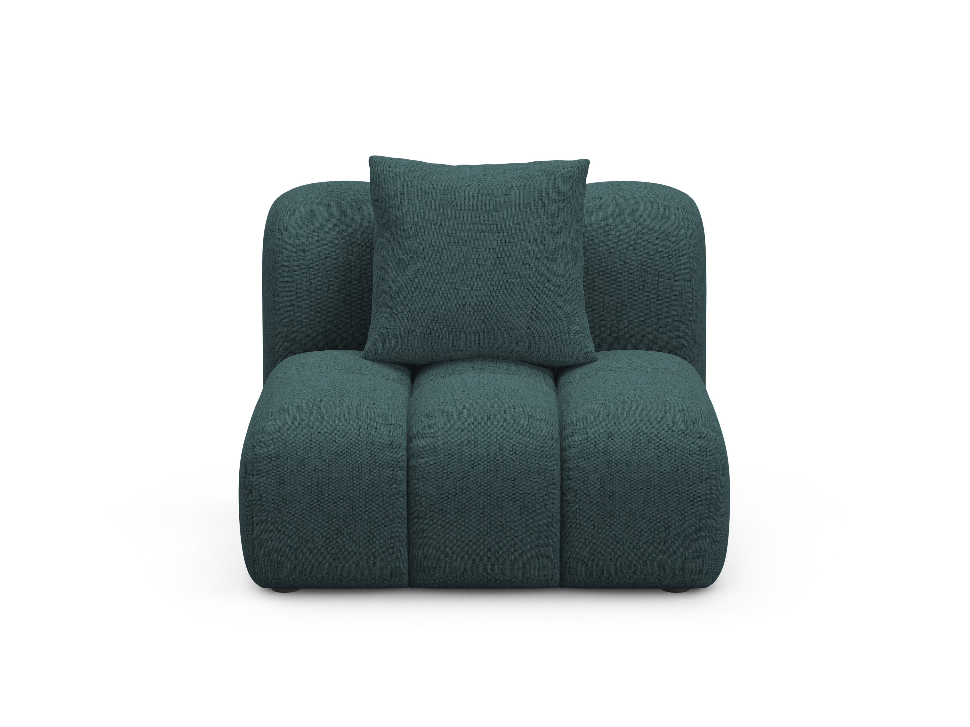 Sessel / Modul ASTRO türkisfarbener Chenille