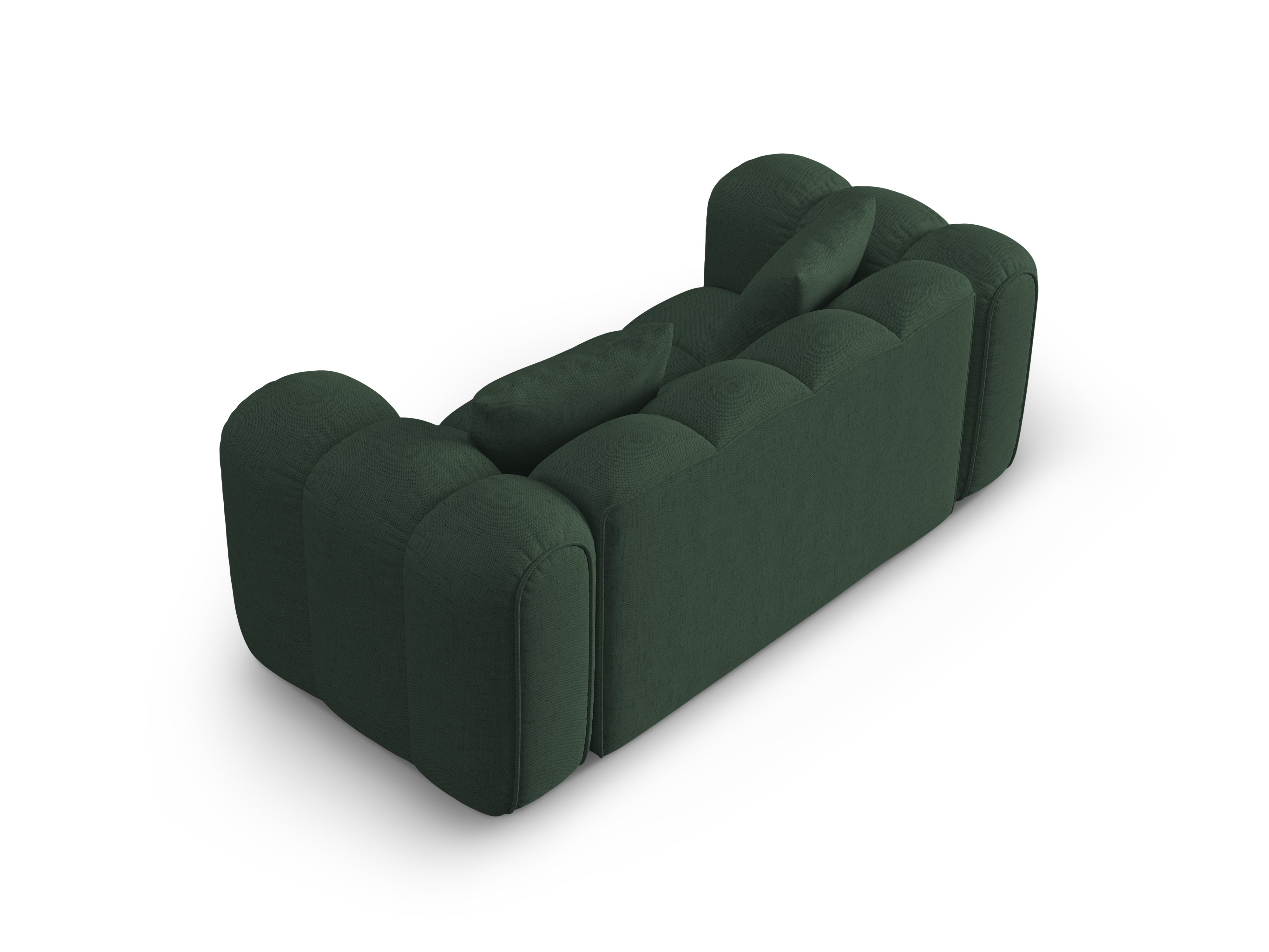 Sofa 2-sitzig ASTRO meergrün Chenille
