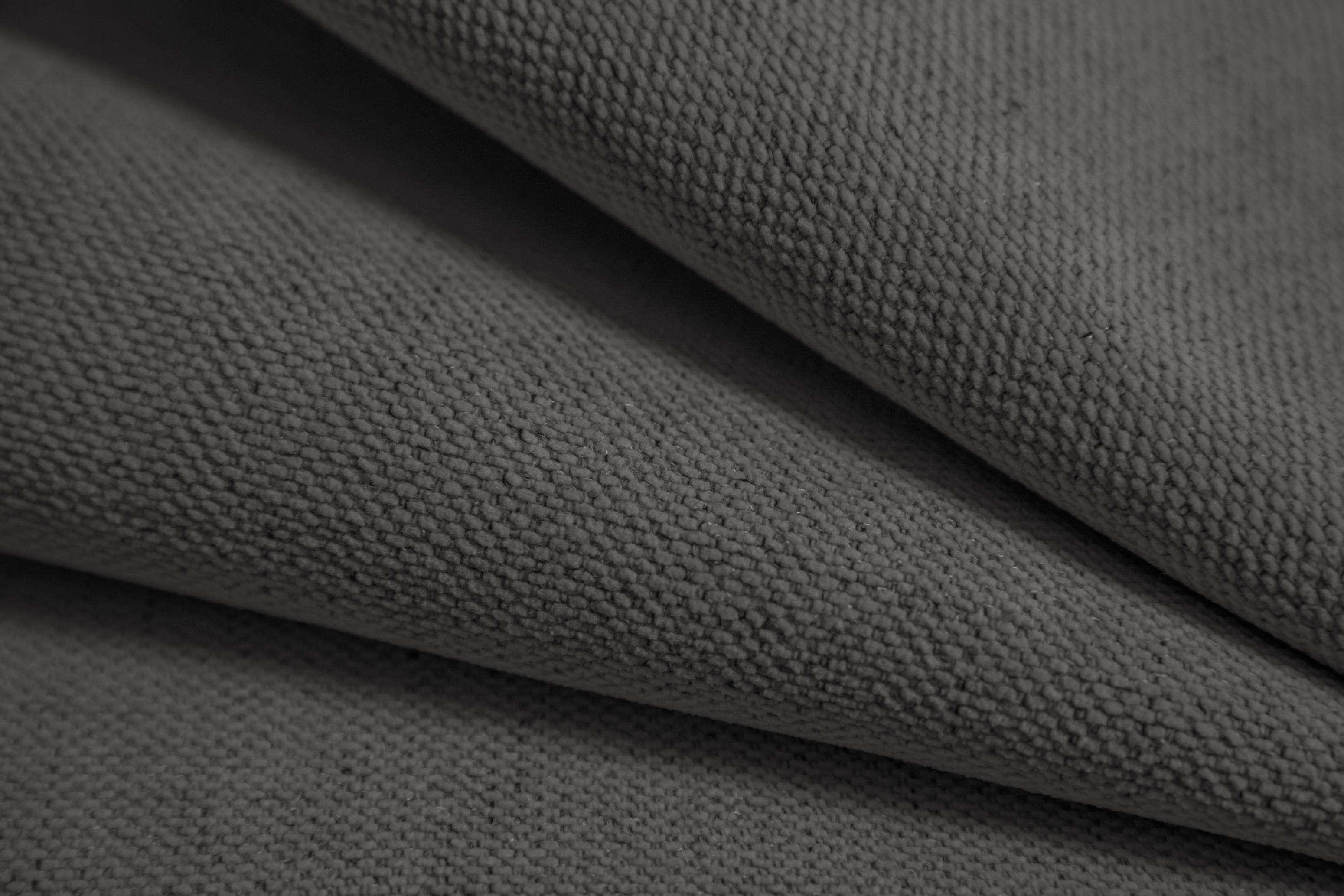 Sofa 2-sitzig ASTRO graues Chenille
