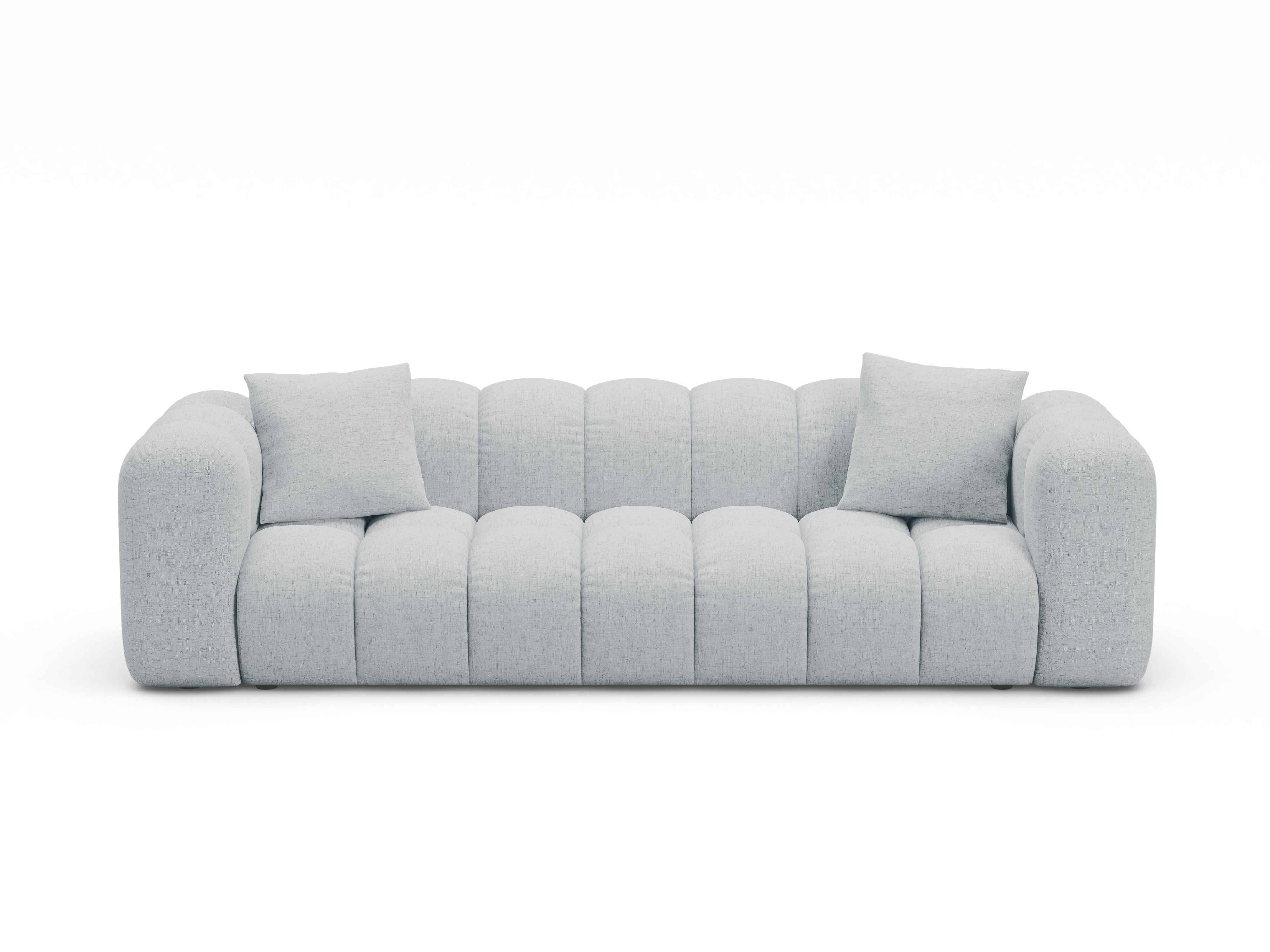Sofa z funkcja spania ASTRO jasnoszary szenil