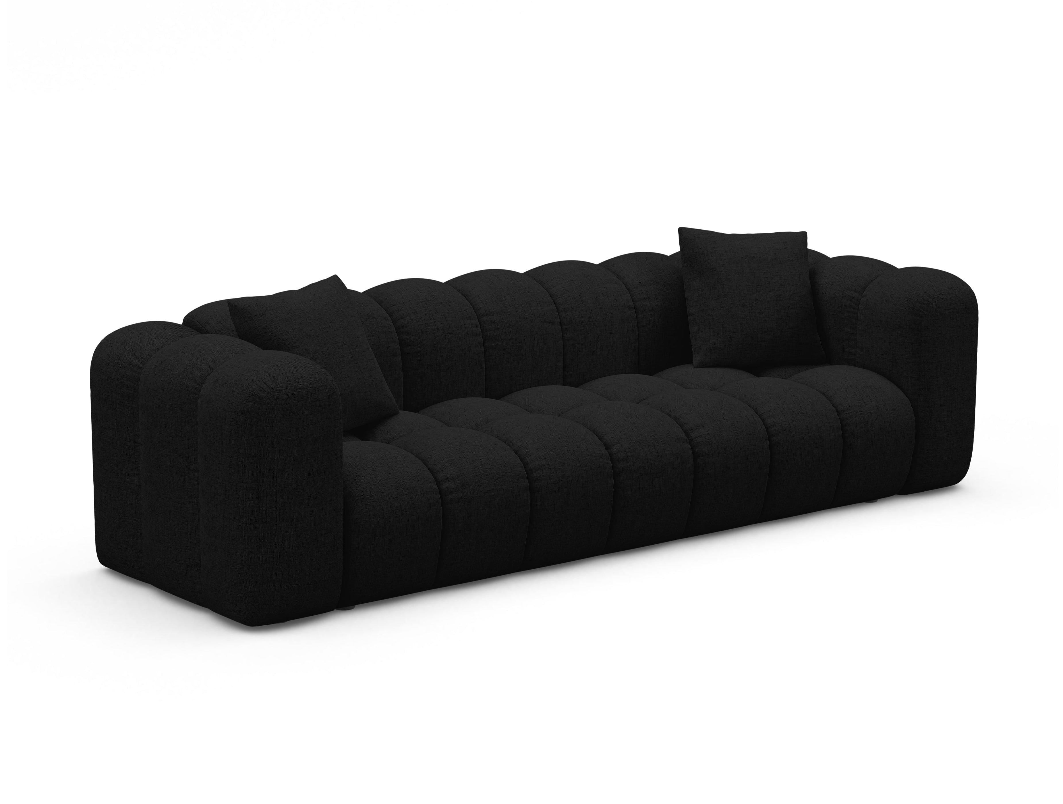 Sofa z funkcja spania ASTRO czarny szenil