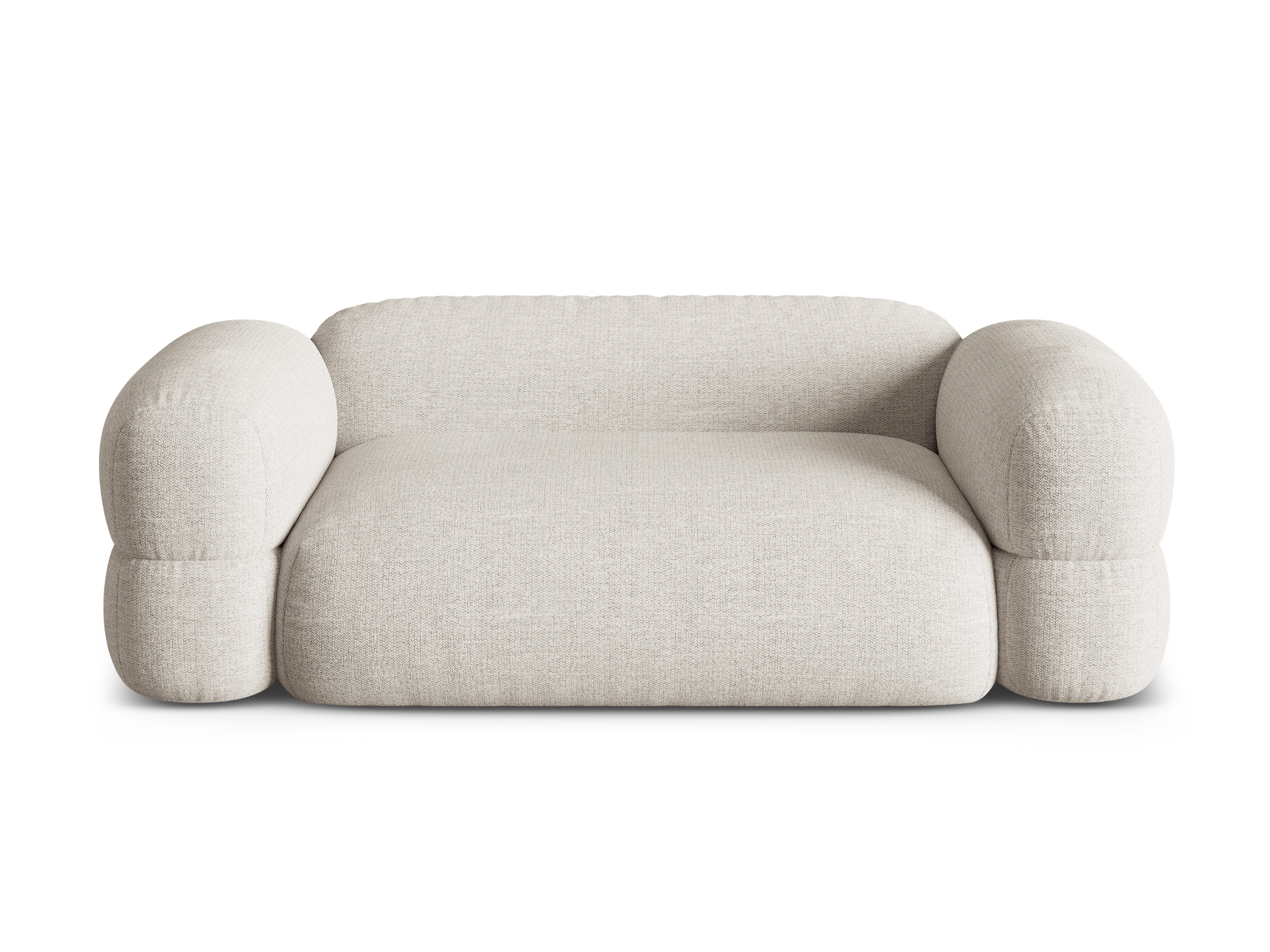 Sofa 3-sitzig ROGER beige Chenille