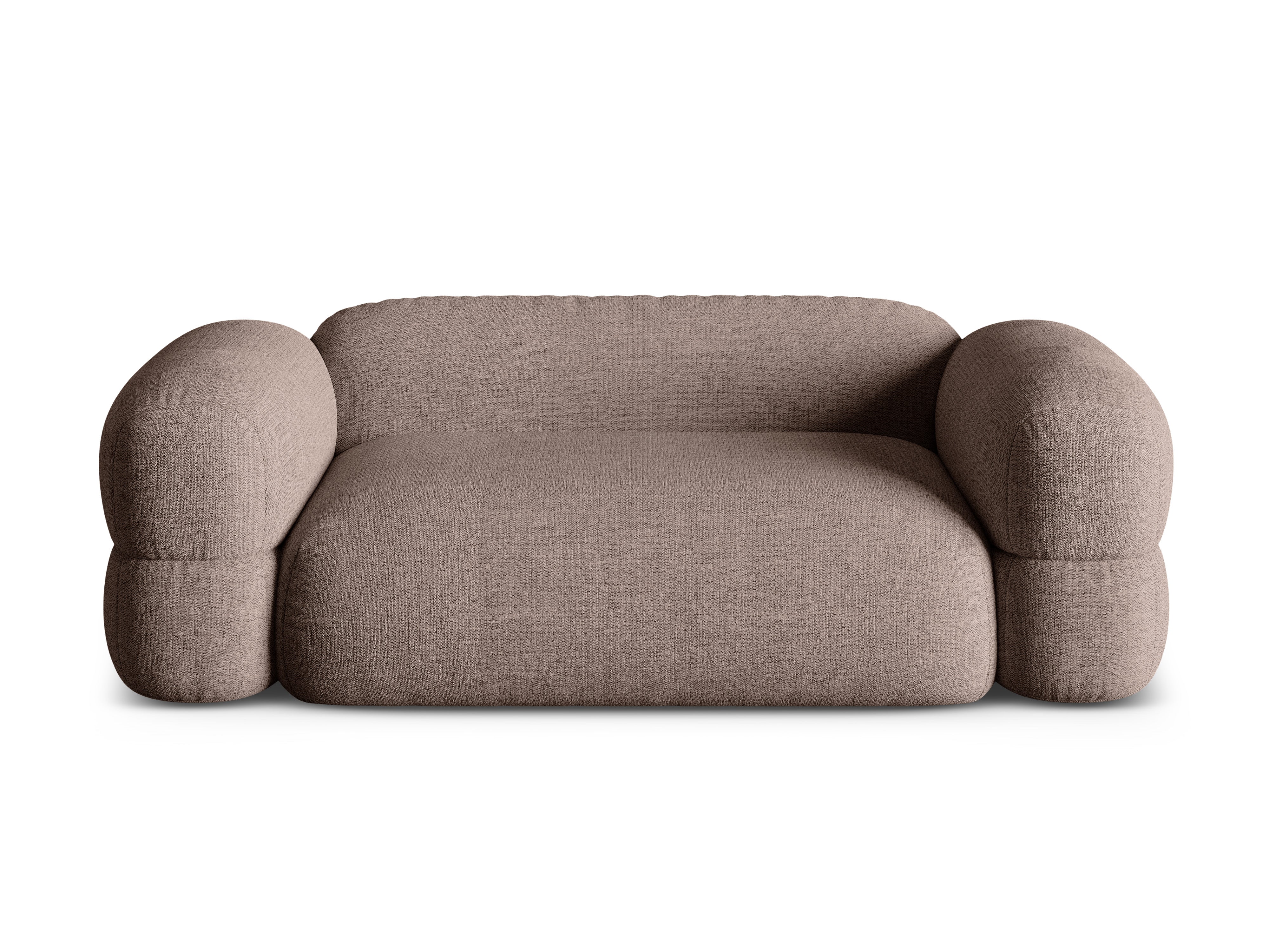Sofa 3-Sitzer ROGER Cappuccino Chenille
