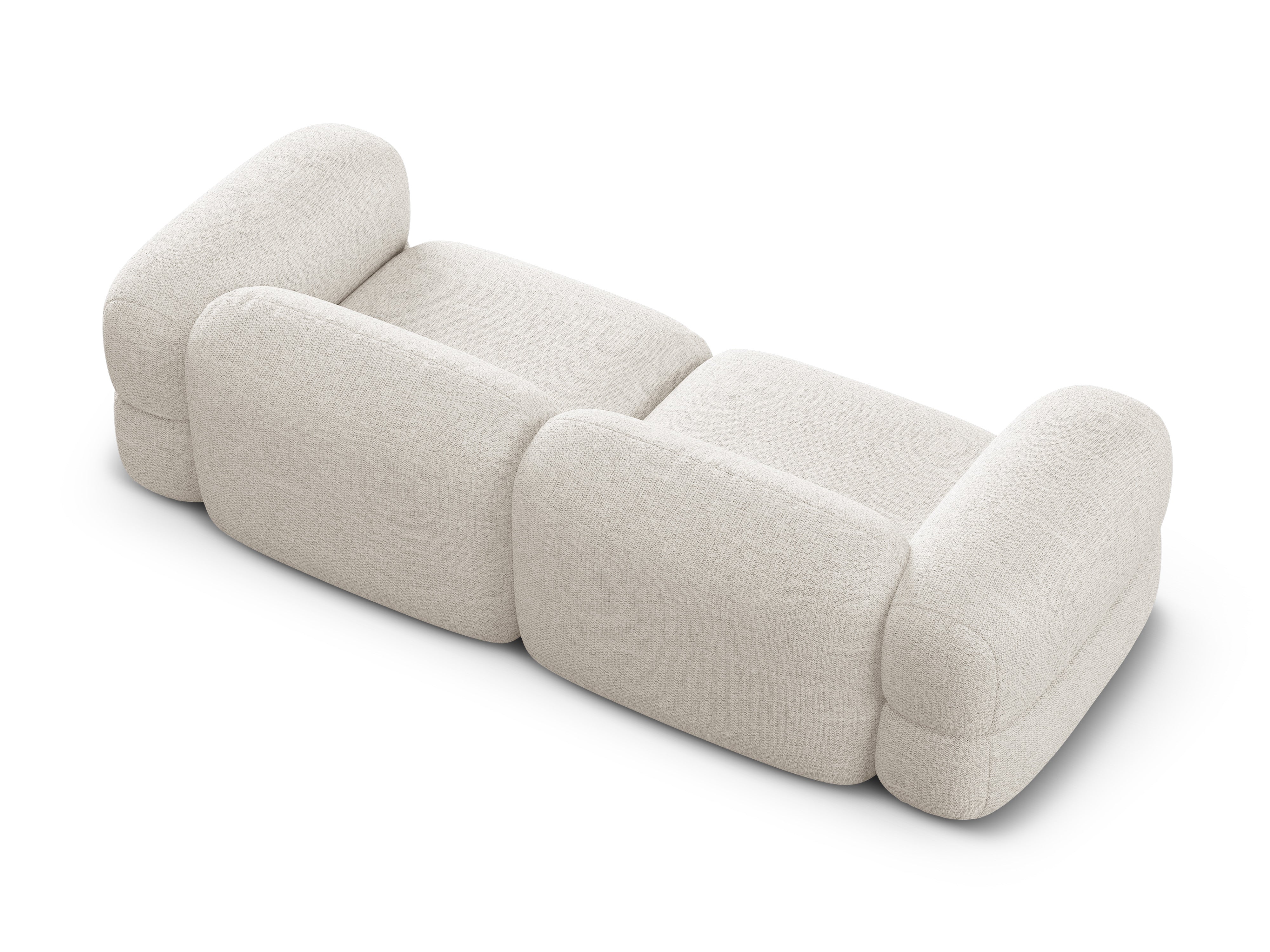 Sofa 4-sitzig ROGER beige Chenille