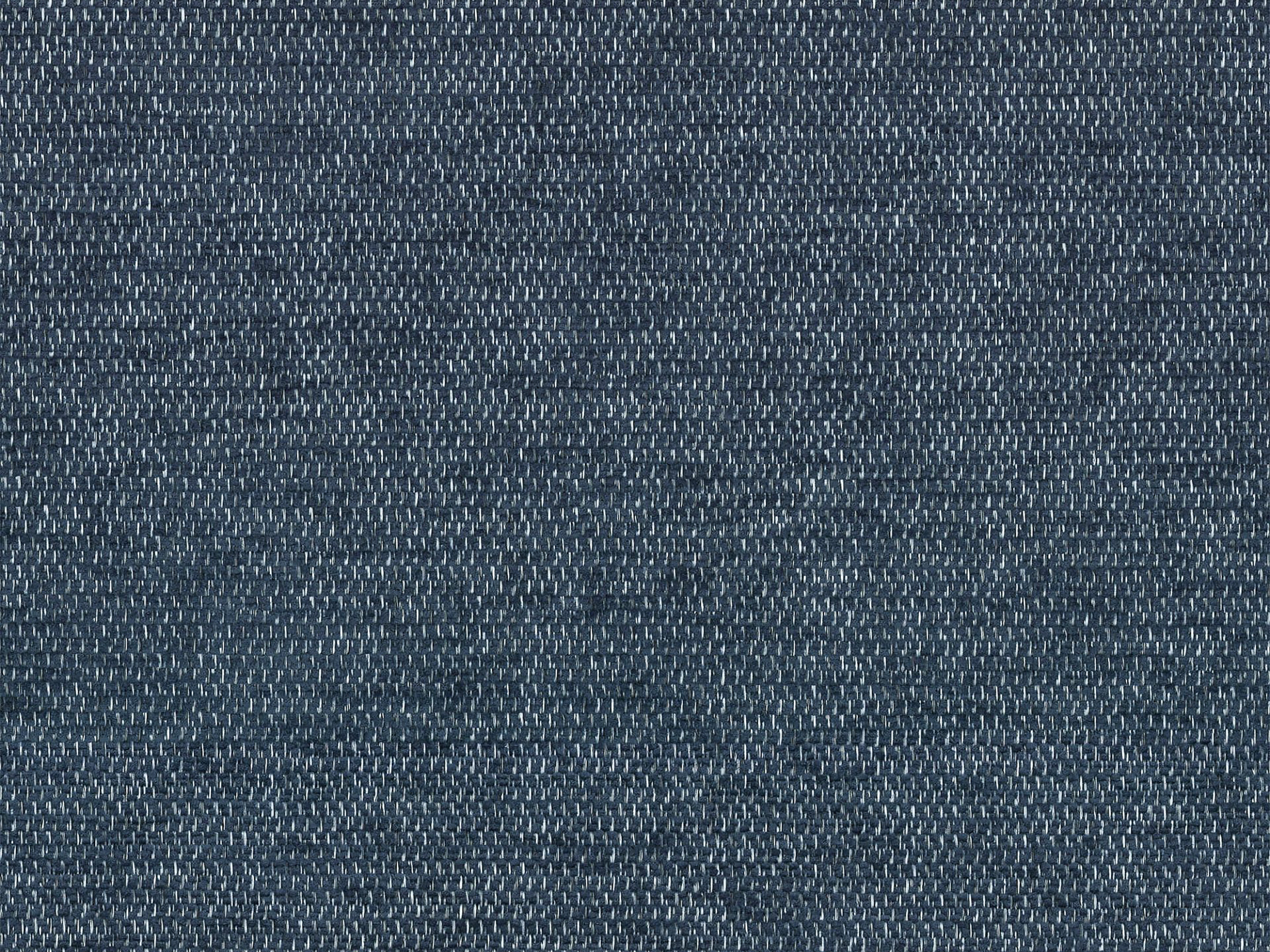 Sofa für 4 Personen ROGER dunkelblaues Chenille