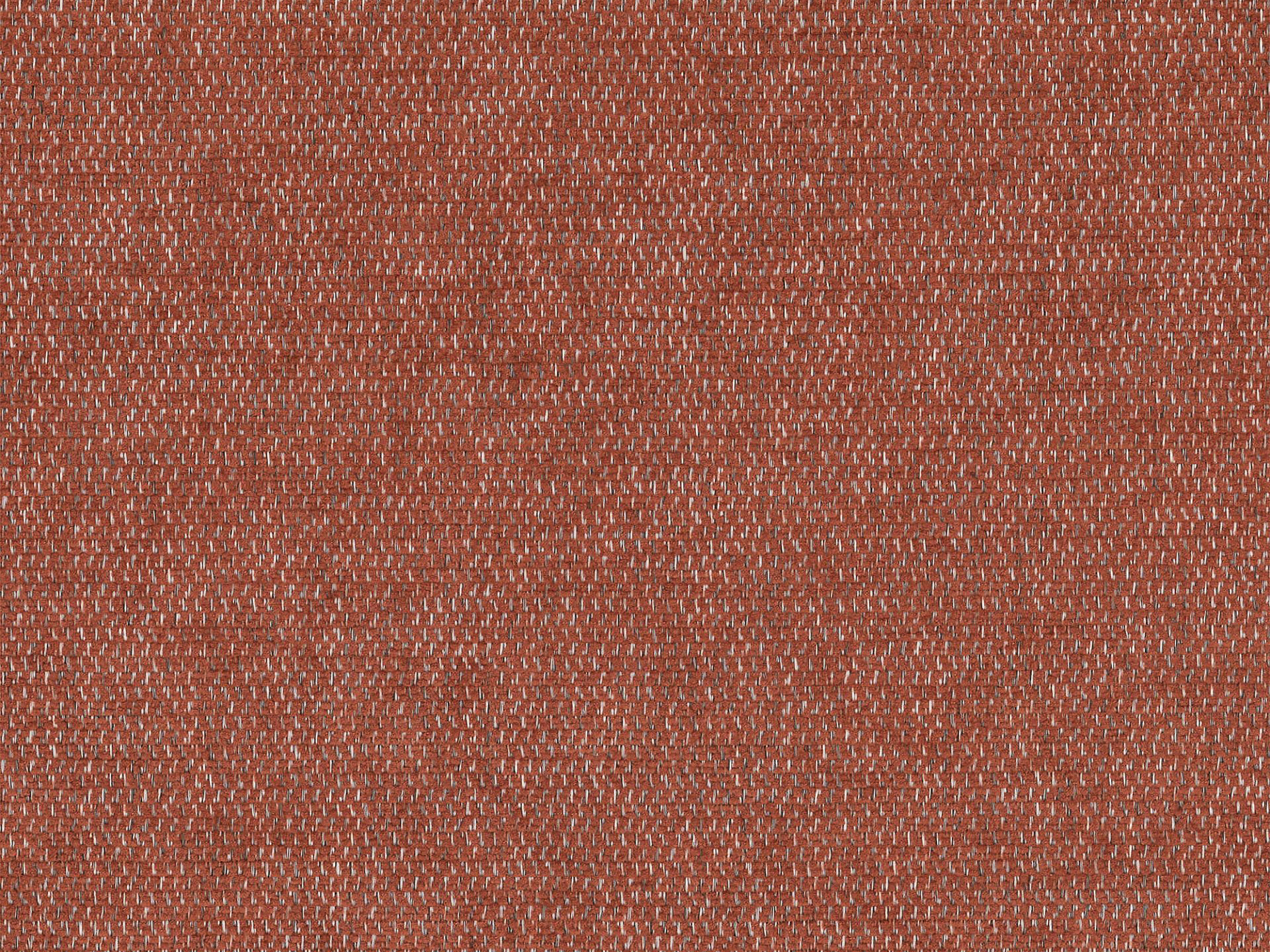 Symmetrische Eckcouch ROGER korallenfarbener Chenille