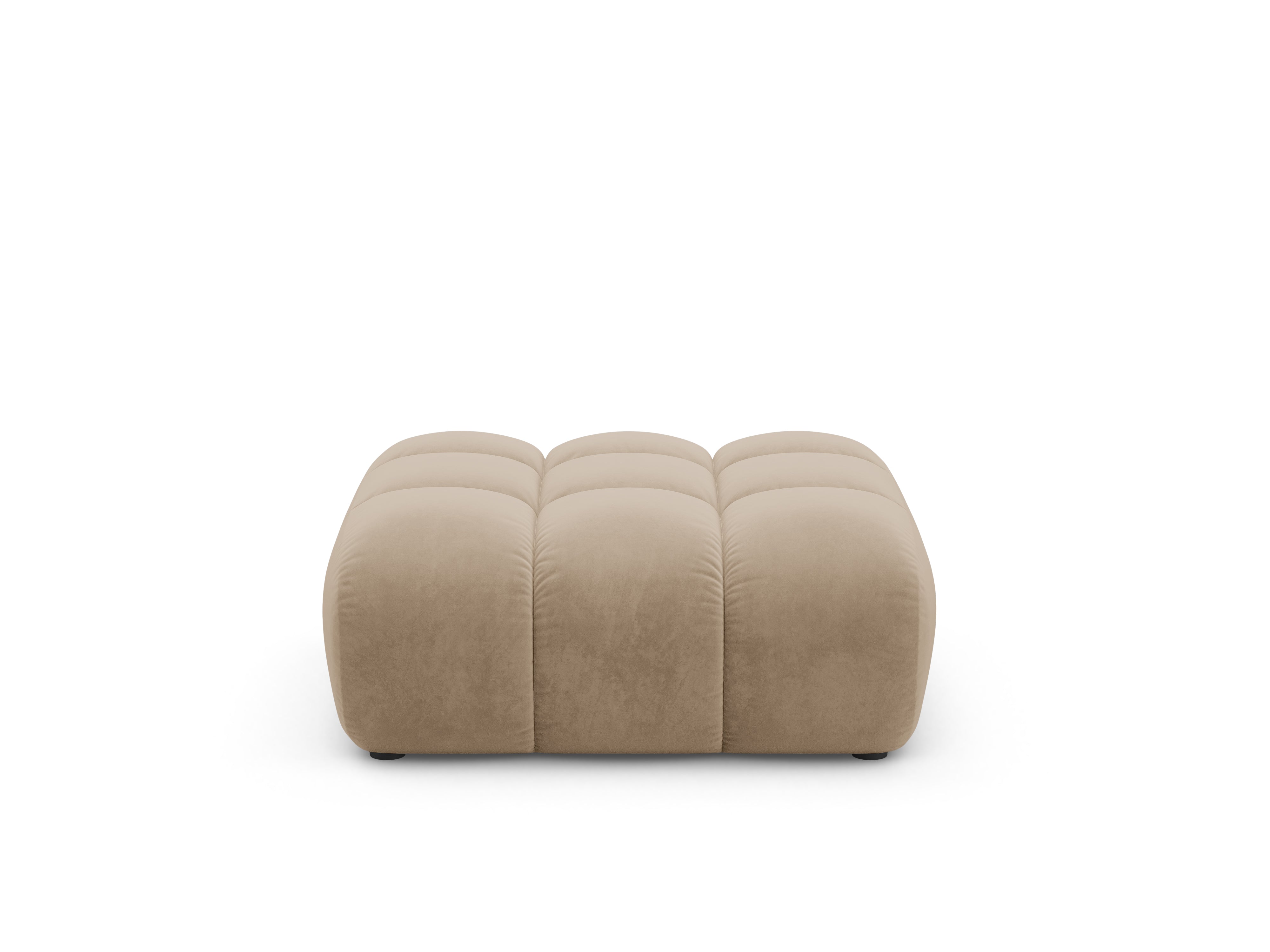 Samt Pouf ASTRO sandfarben