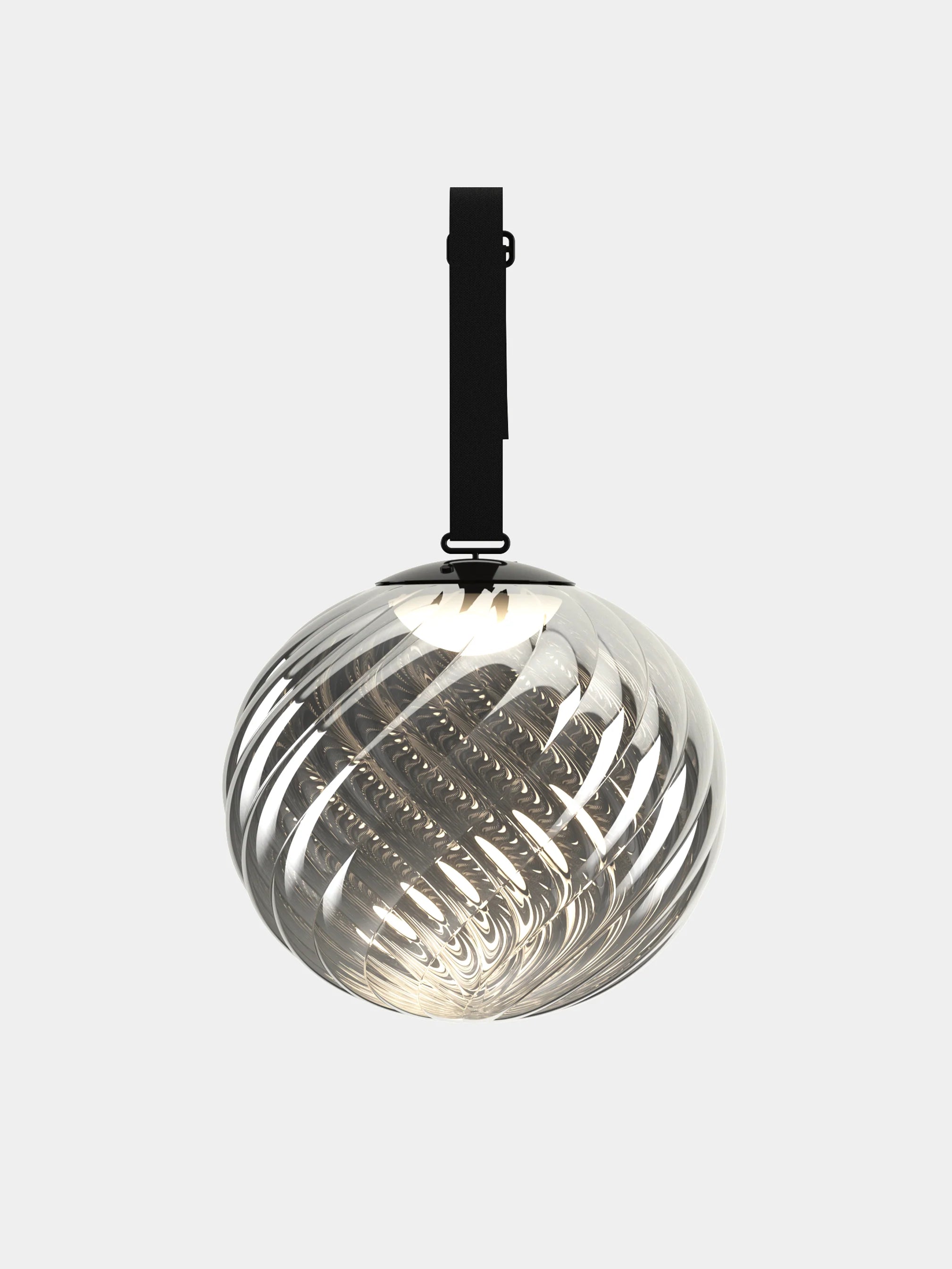 Portable Lamp WHIRL Silver