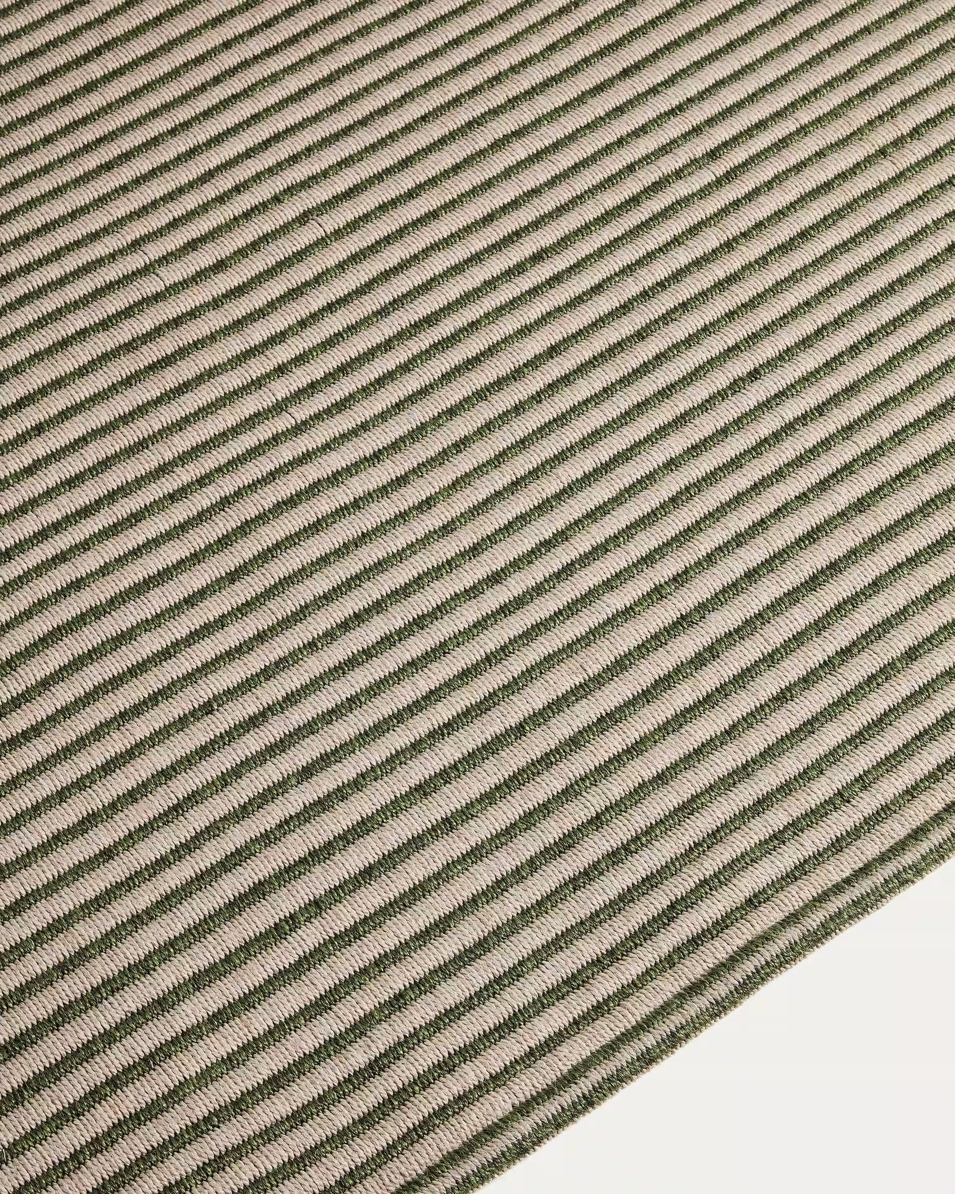 ARDELIA Green and Beige Outdoor Rug