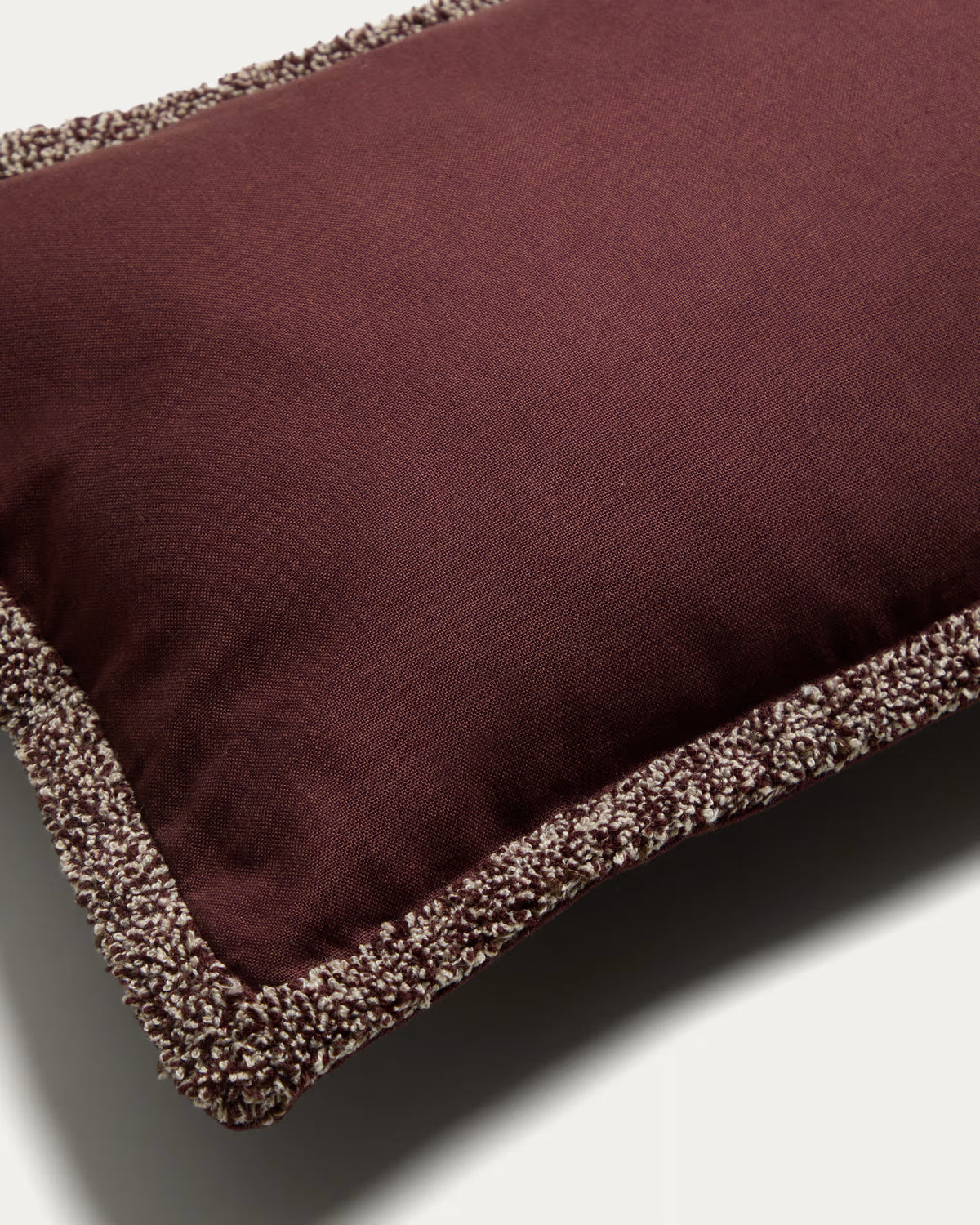 OLINAN Cushion Cover in Burgundy