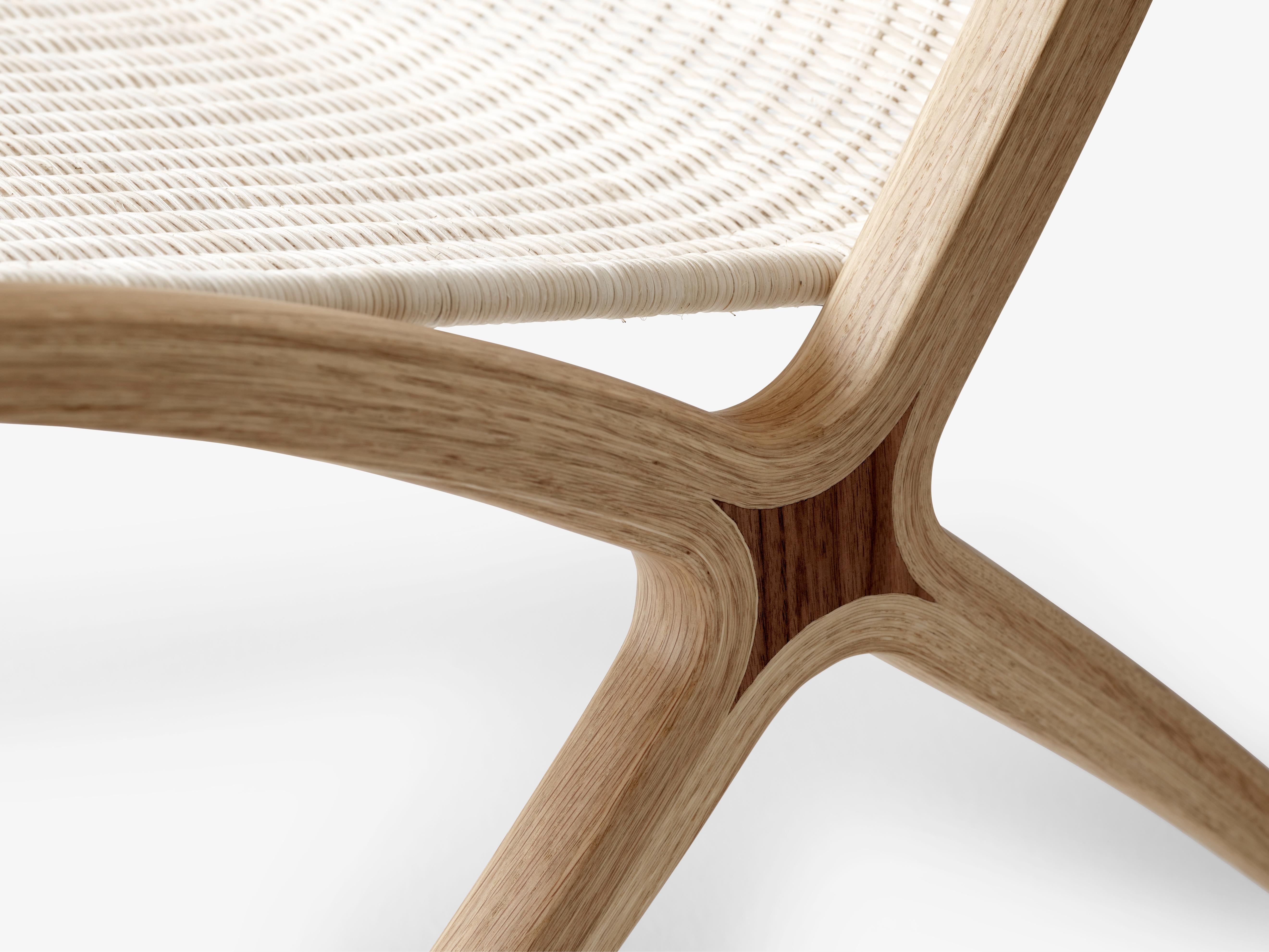 Chair X HM10 rattan seat with wooden base