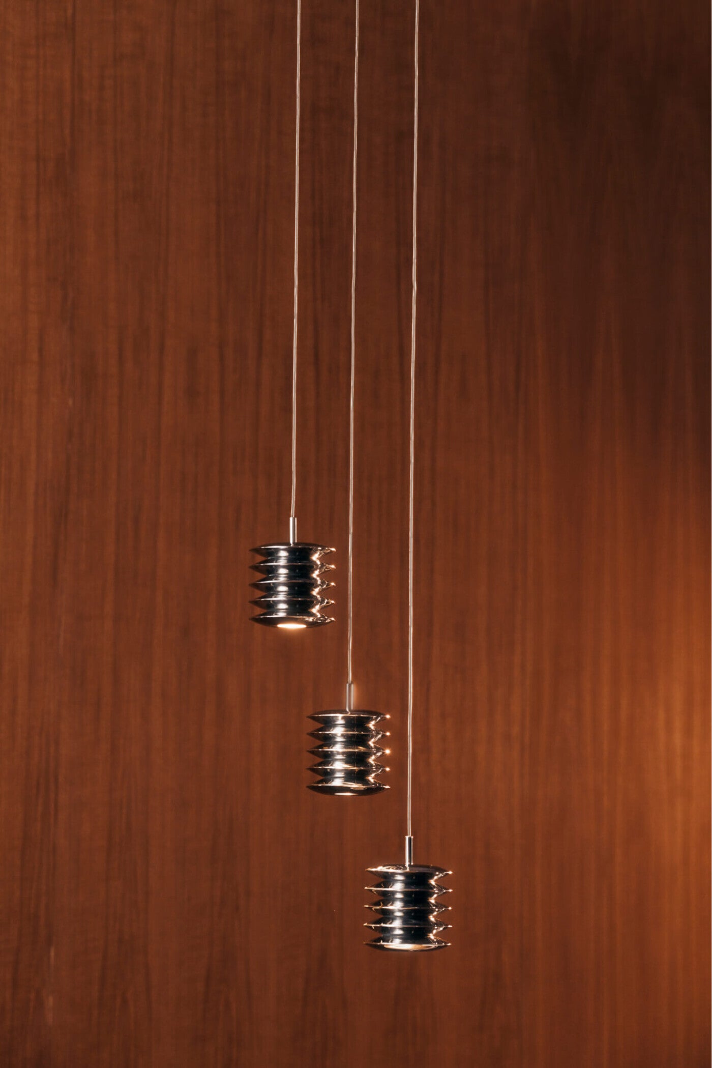 HARMONICA inox pendant lamp set