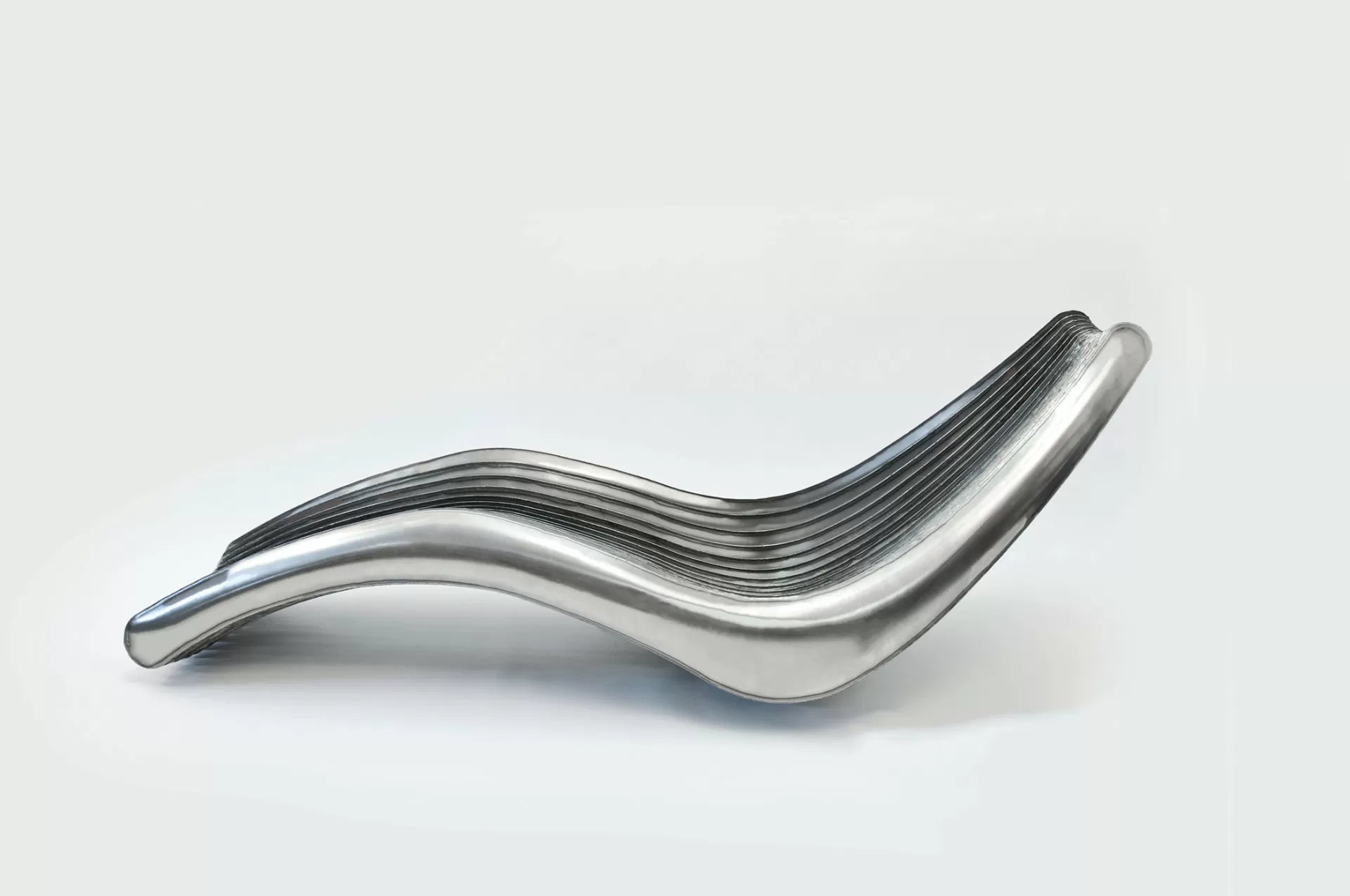 Szezlong STEEL IN ROTATION inox