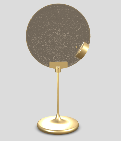 Tischlampe HORO TL gebürstetes Messing