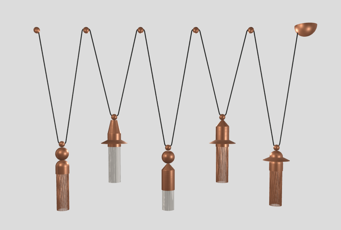 NAPPE C5 customizable pendant lamp