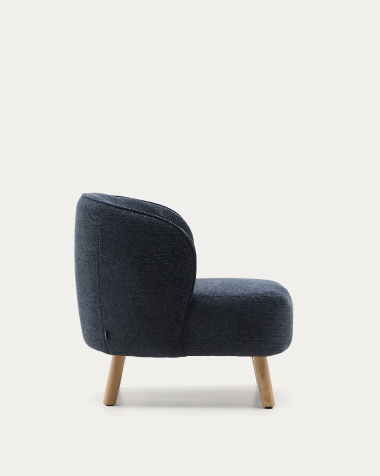 Armchair of the szenyl street blue -gray