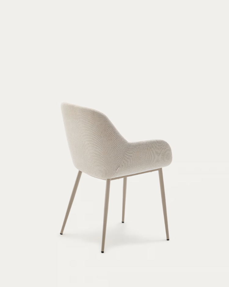 Beige Pferdestuhl mit einer beige Basis