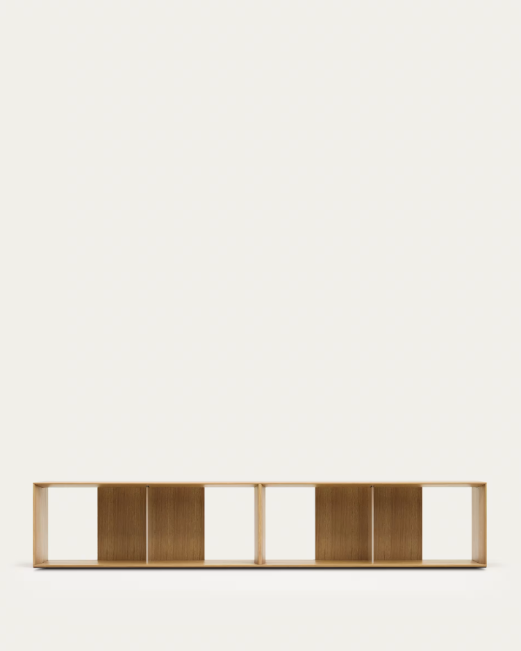 Ein Regal von 2-modularer Litto-Eichenfurnier