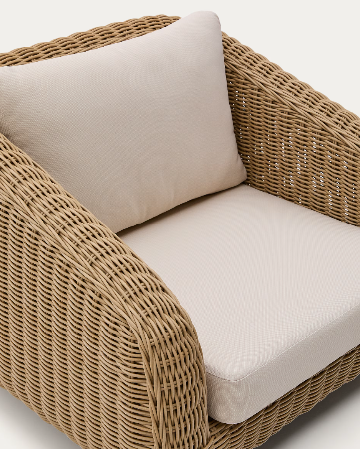 Externer Sessel synthetischer Rattan