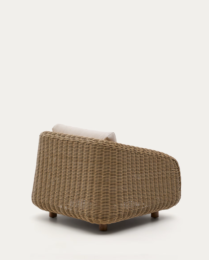 Externer Sessel synthetischer Rattan