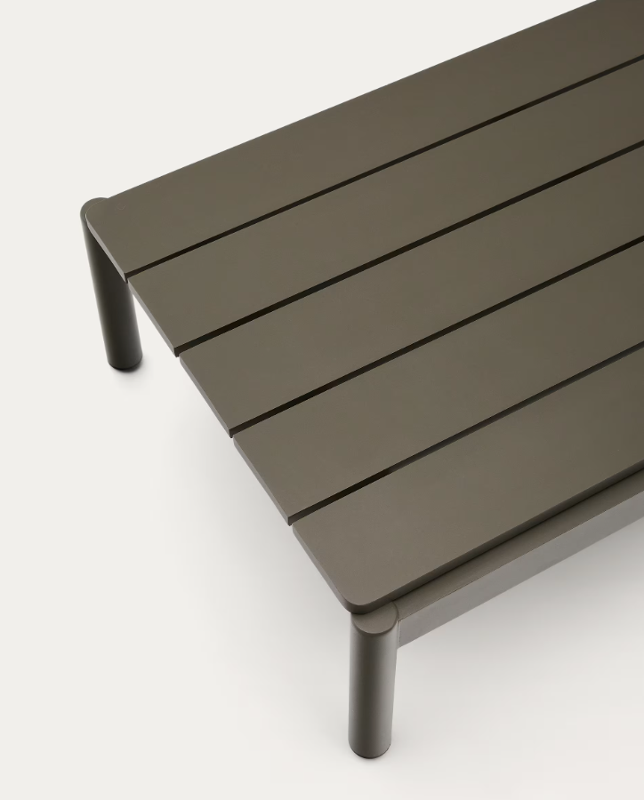 Externer Kaffeetisch Sorells Green Aluminium