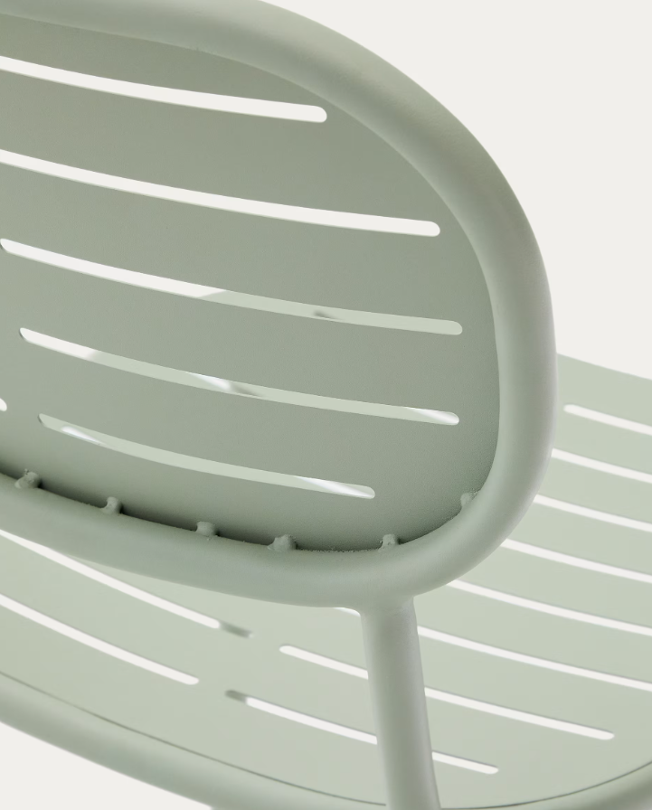 Garden chair Brai Olive Steel