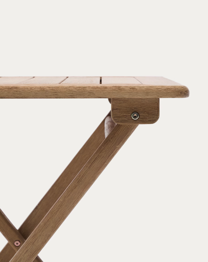 Folding table dandar solid acacia wood