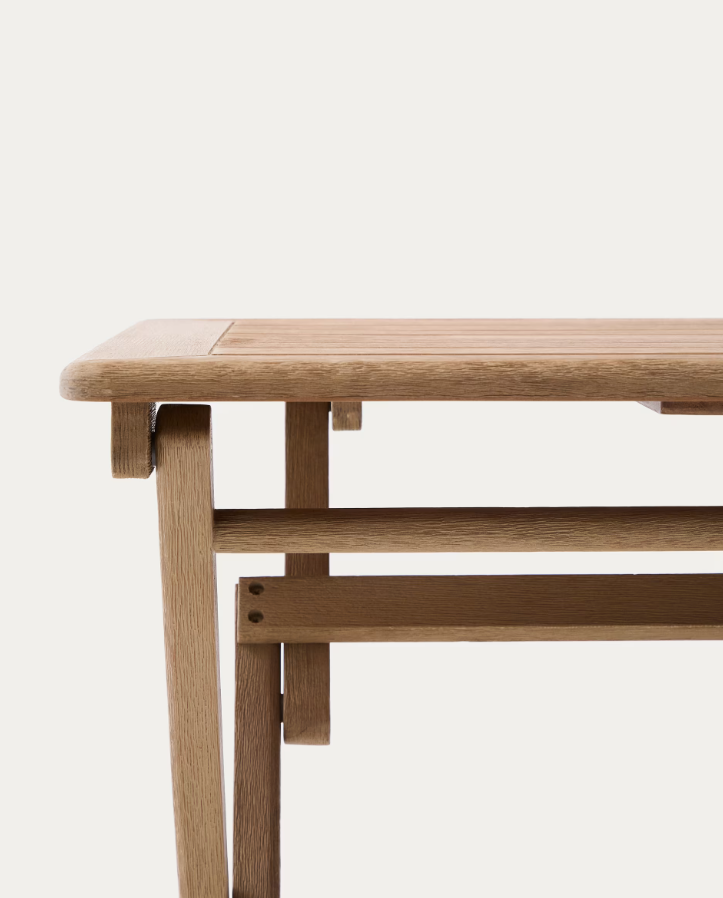 Folding table dandar solid acacia wood