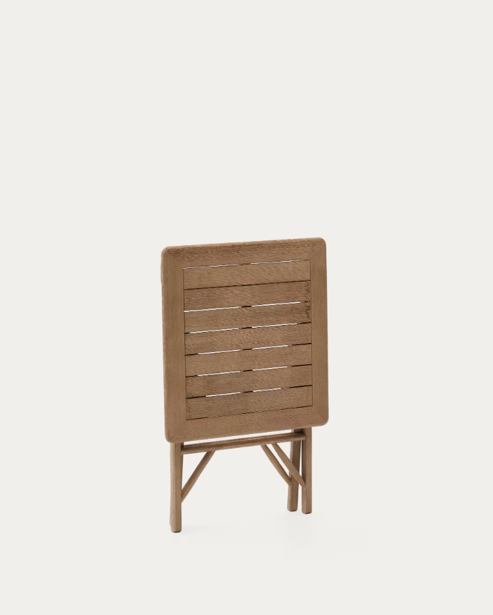 Folding table dandar solid acacia wood