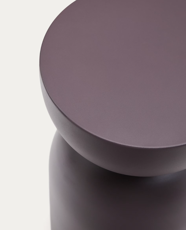 Rachell side table matte purple
