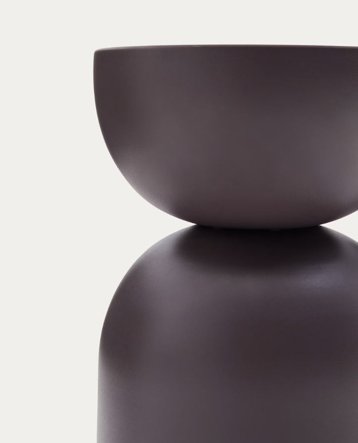 Rachell side table matte purple