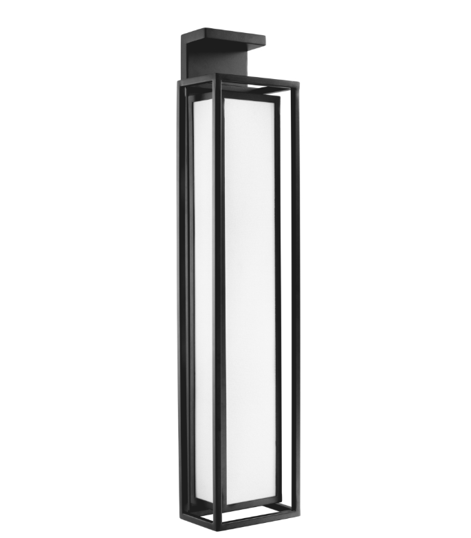 Versus black wall lamp